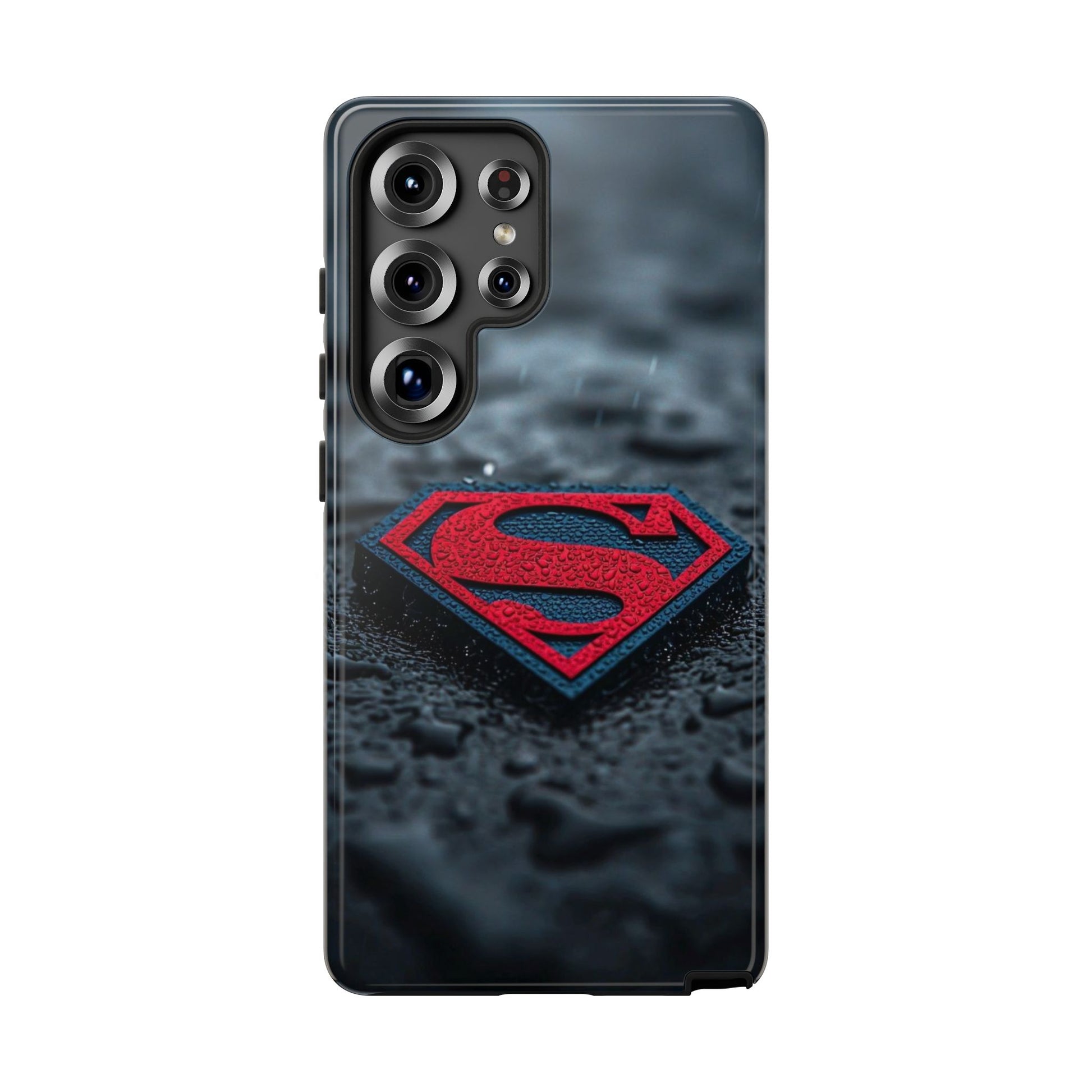 Superman Logo Tough Cases for iPhones, Samsung, and Pixel