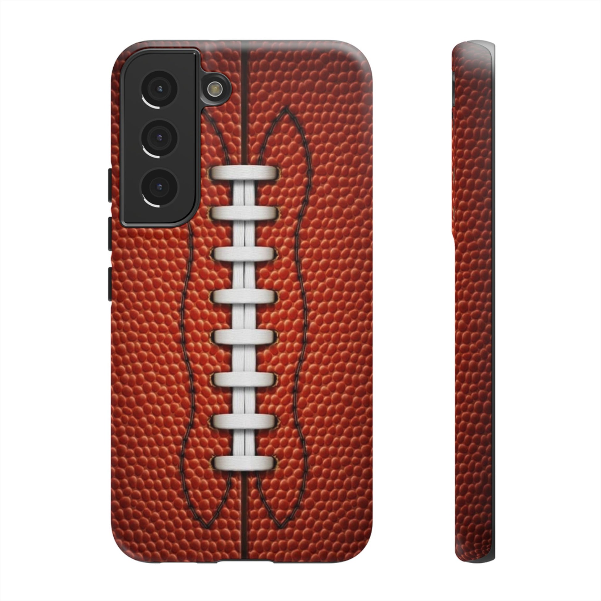 Football Pigskin Print Tough Cases for iPhones, Samsung, and Pixel