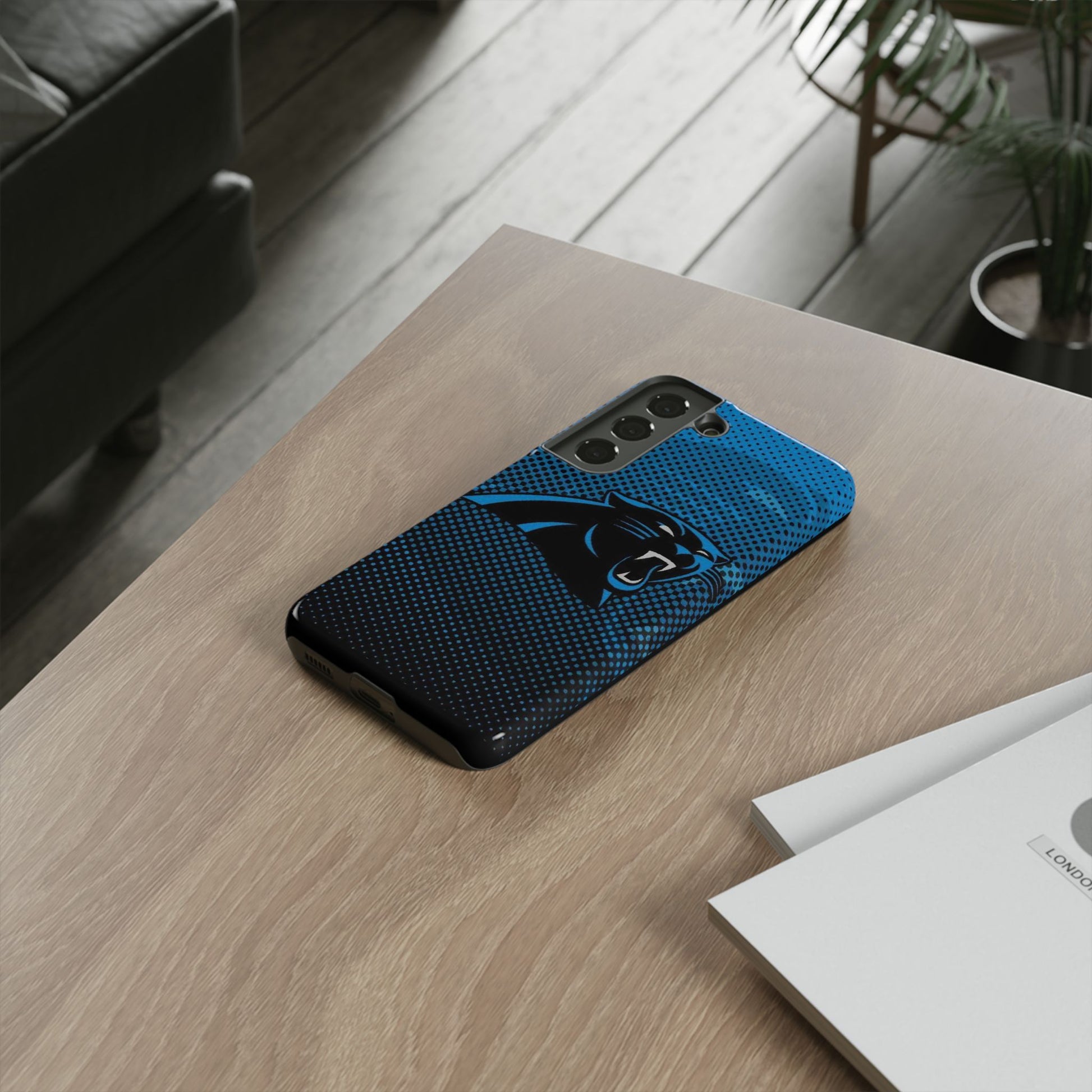 Carolina Panthers Football Logo Tough Cases for iPhones, Samsung, and Pixel