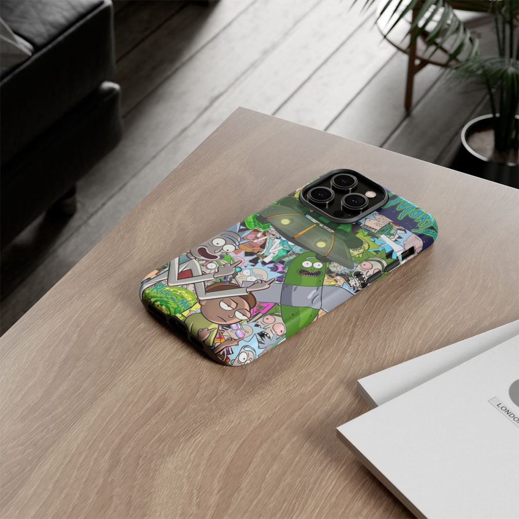 Rick and Morty Phone Case, Tough Cases for iPhones, Samsung, and Pixel