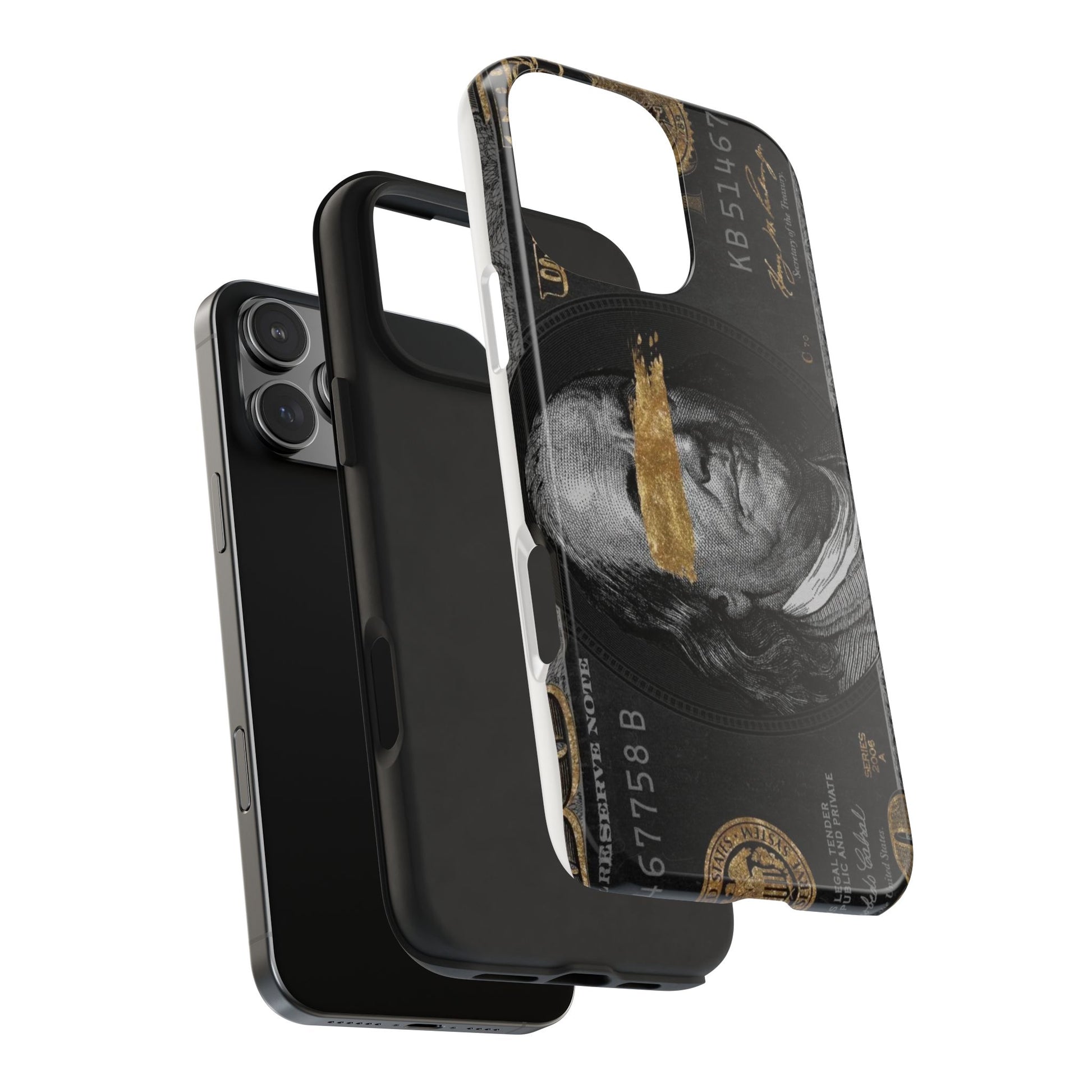 Hundred Dollar Bill Phone Cases for Iphones & Samsung Durable