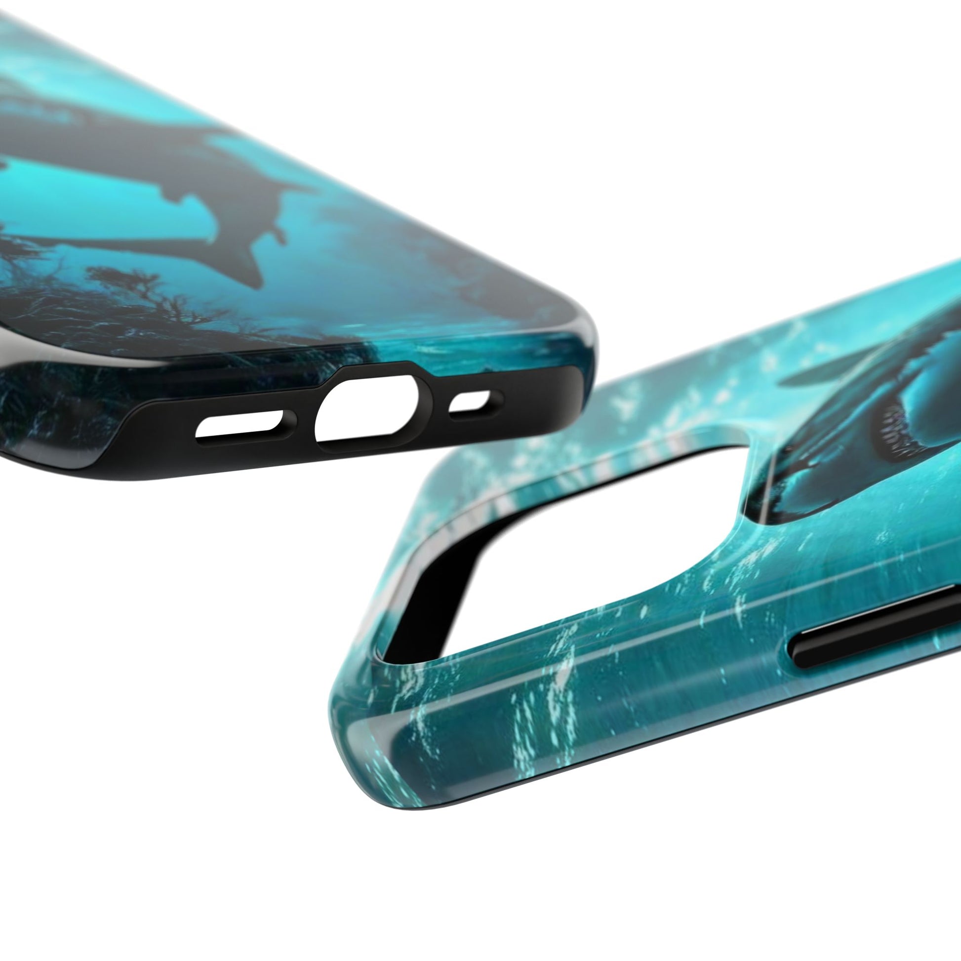 Killer Shark Theme Phone Cases for iPhones & Samsung Phones