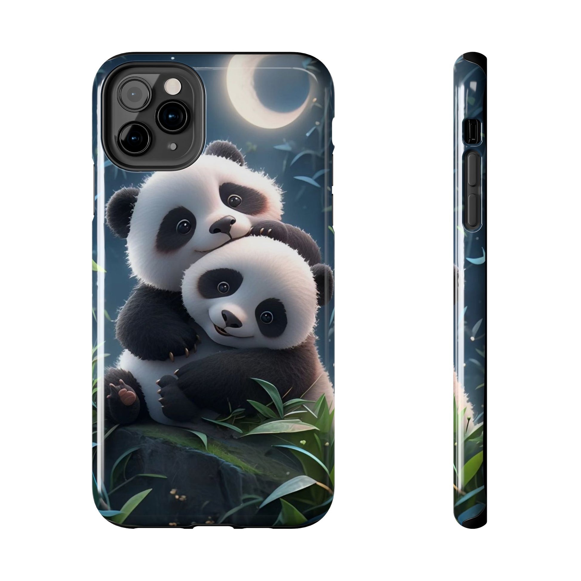 Hugging Pandas Theme Phone Cases for iPhones & Samsung Phones