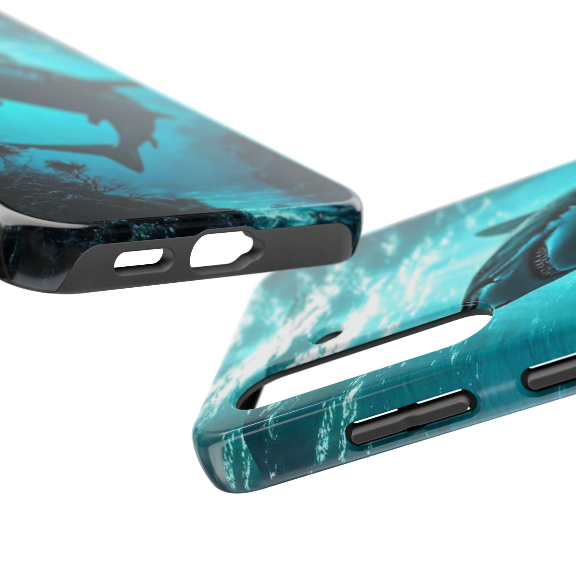 Killer Shark Theme Phone Cases for iPhones & Samsung Phones