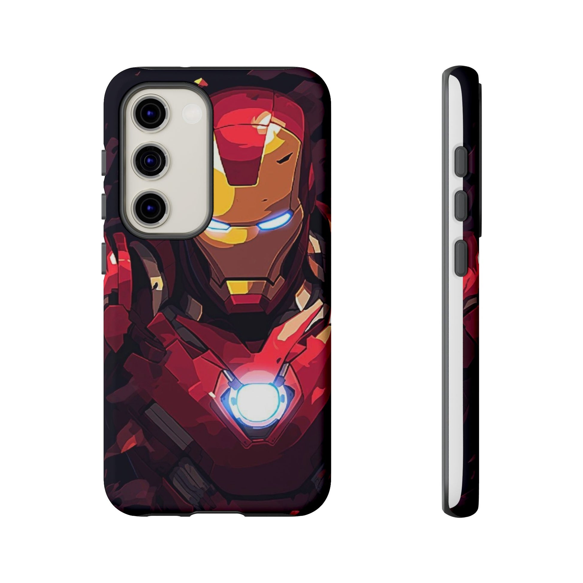 Invincible Iron Man Tough Cases for iPhones, Samsung, and Pixel