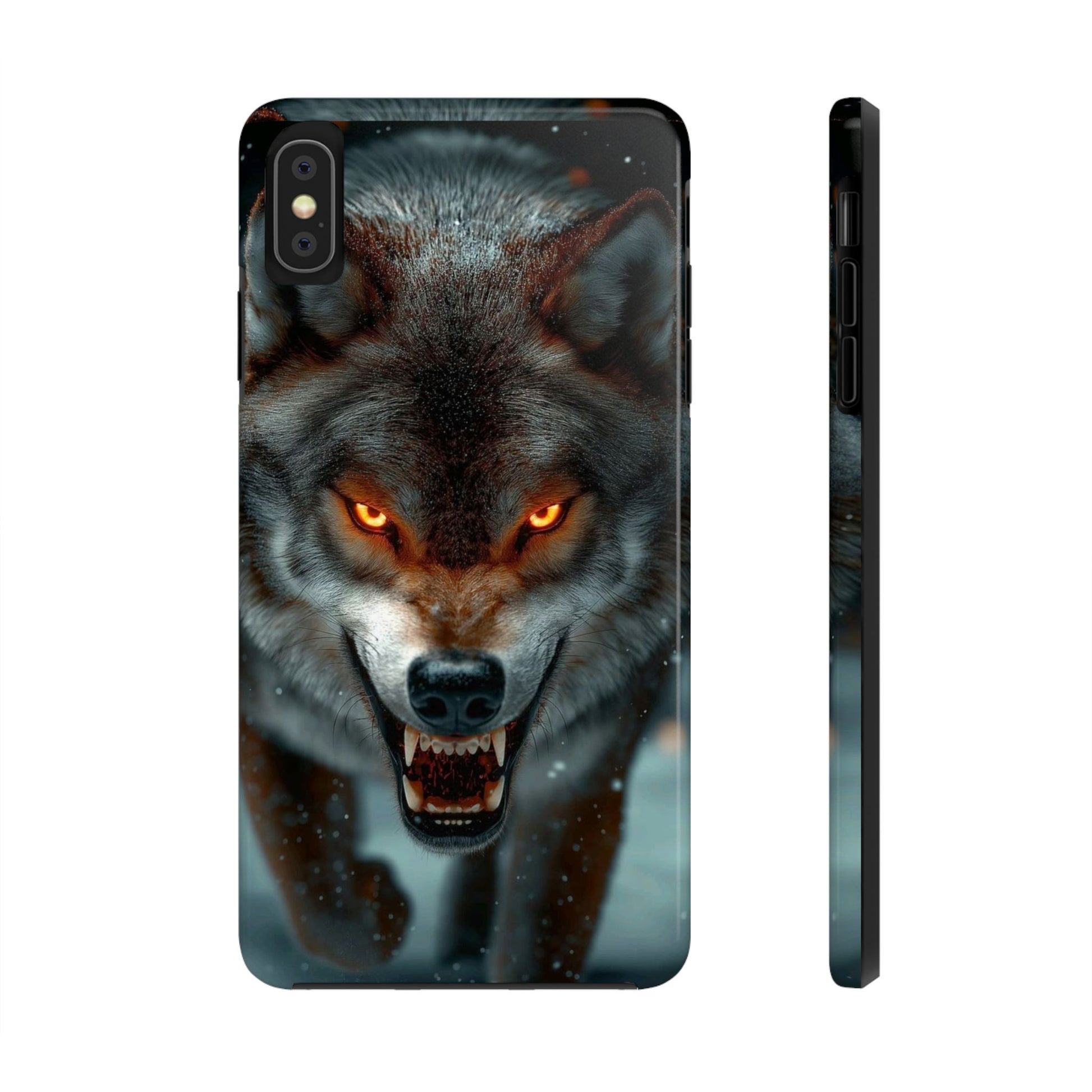 Alpha Male Wolf Themed Tough Phone Cases for Iphones & Samsung Phones