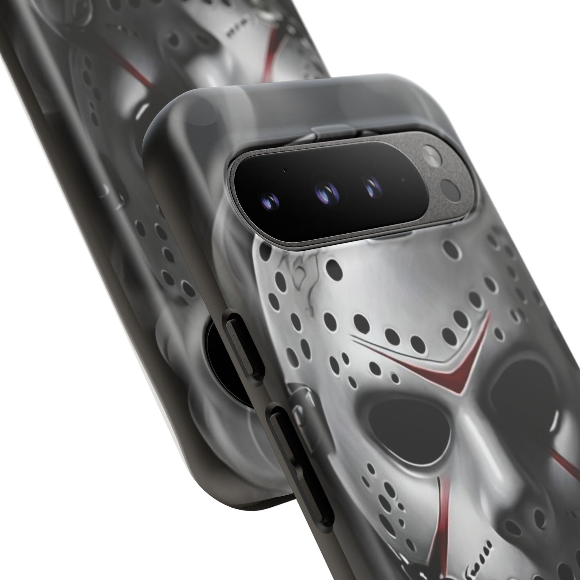 Friday the 13th Jason's Mask Tough Cases for iPhones, Samsung, and Pixel