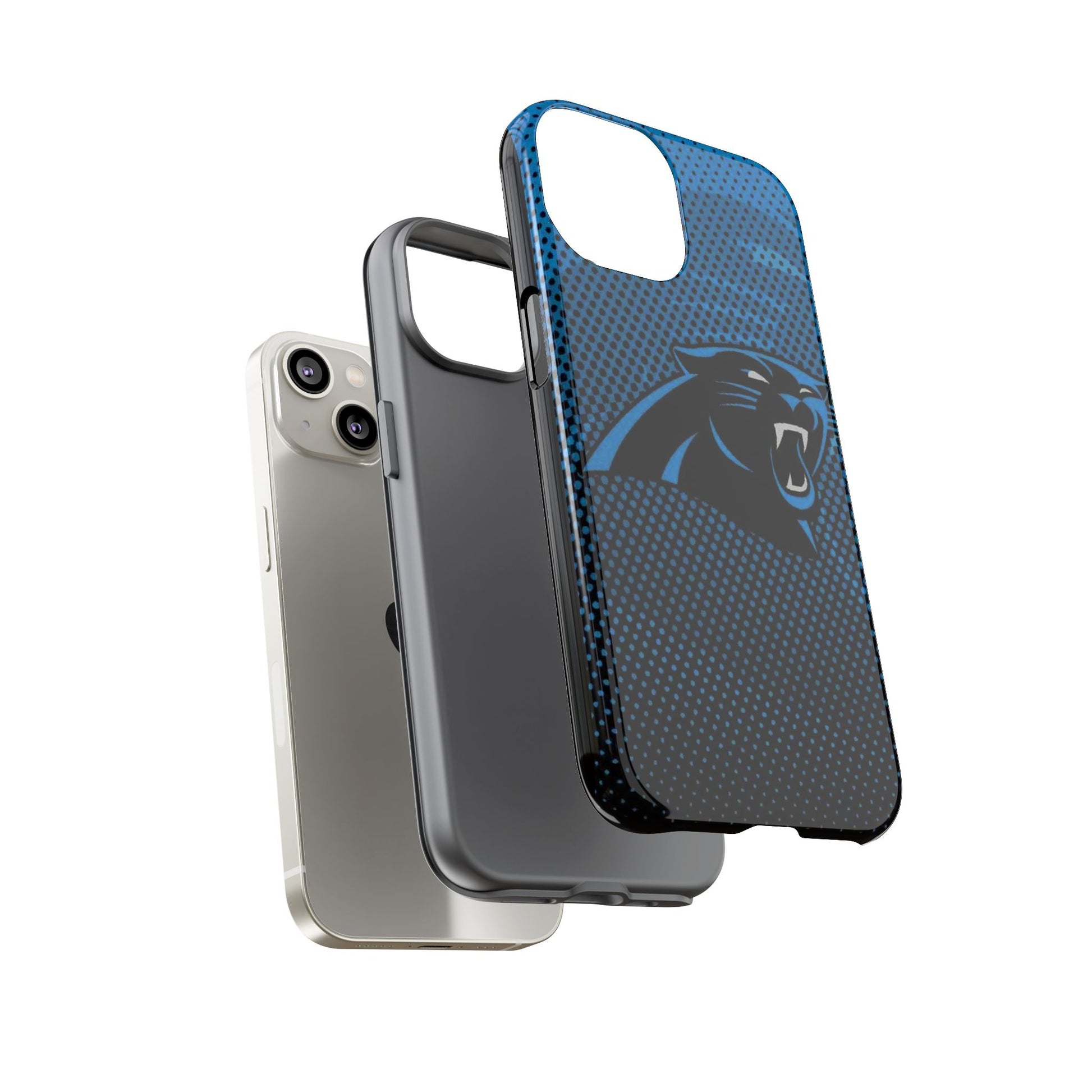 Carolina Panthers Football Logo Tough Cases for iPhones, Samsung, and Pixel