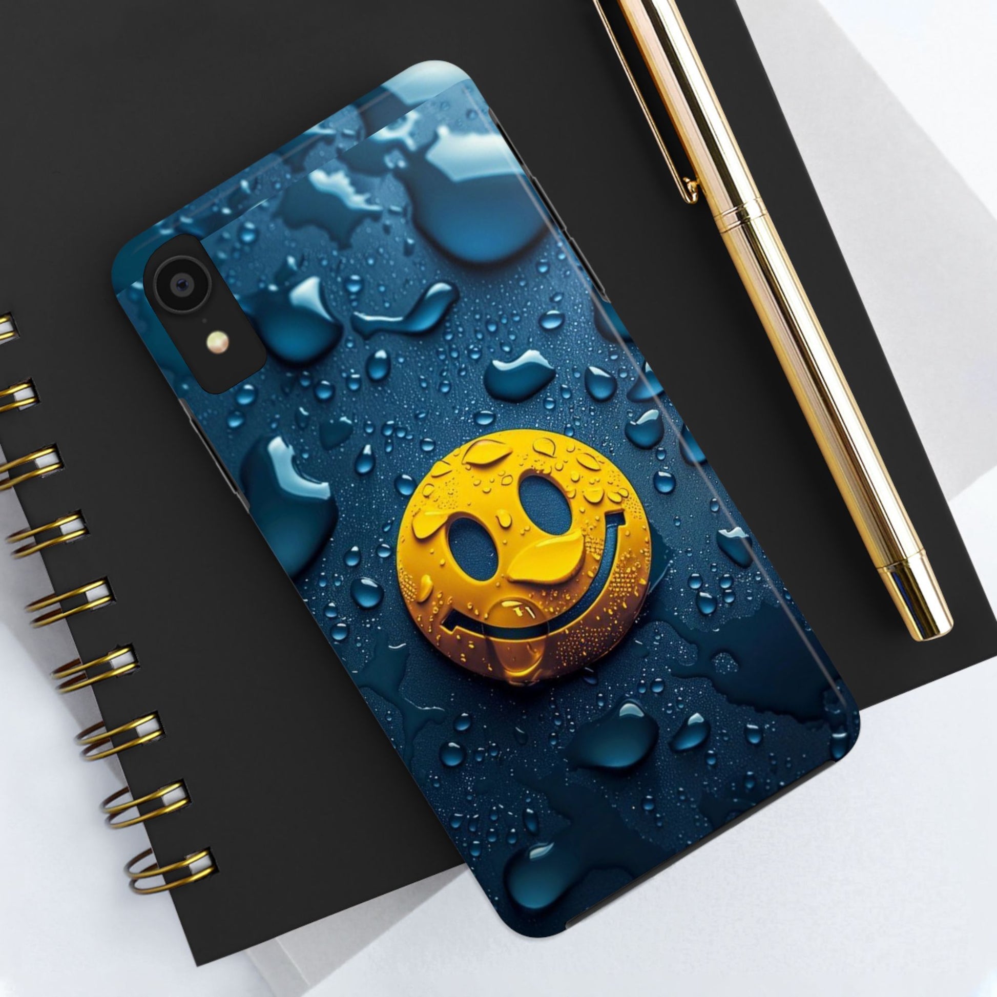 Be Happy Smiley Face Phone Cases for iPhones & Samsung Phones