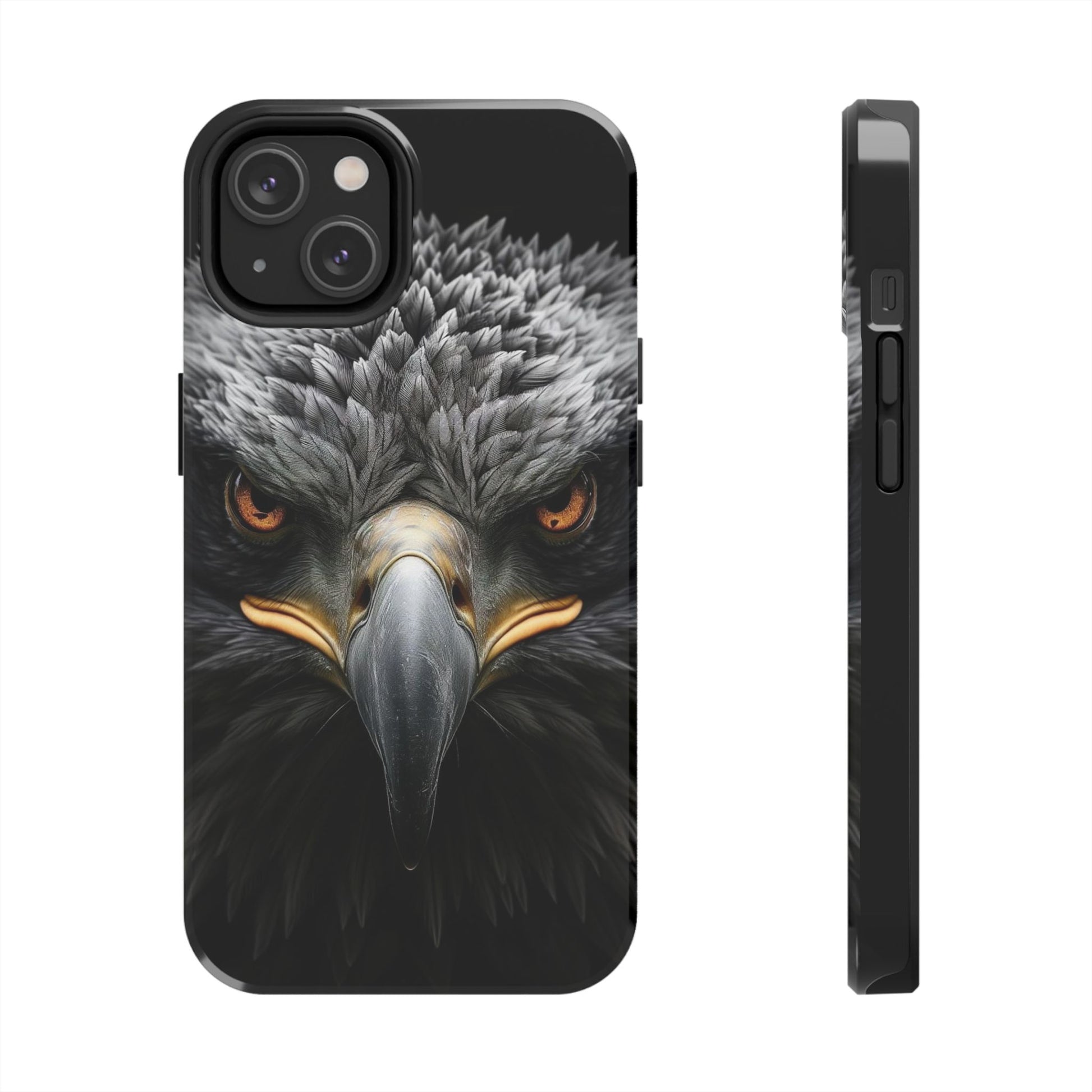 Mean Eagle Stare Theme Phone Cases for iPhones & Samsung Phones