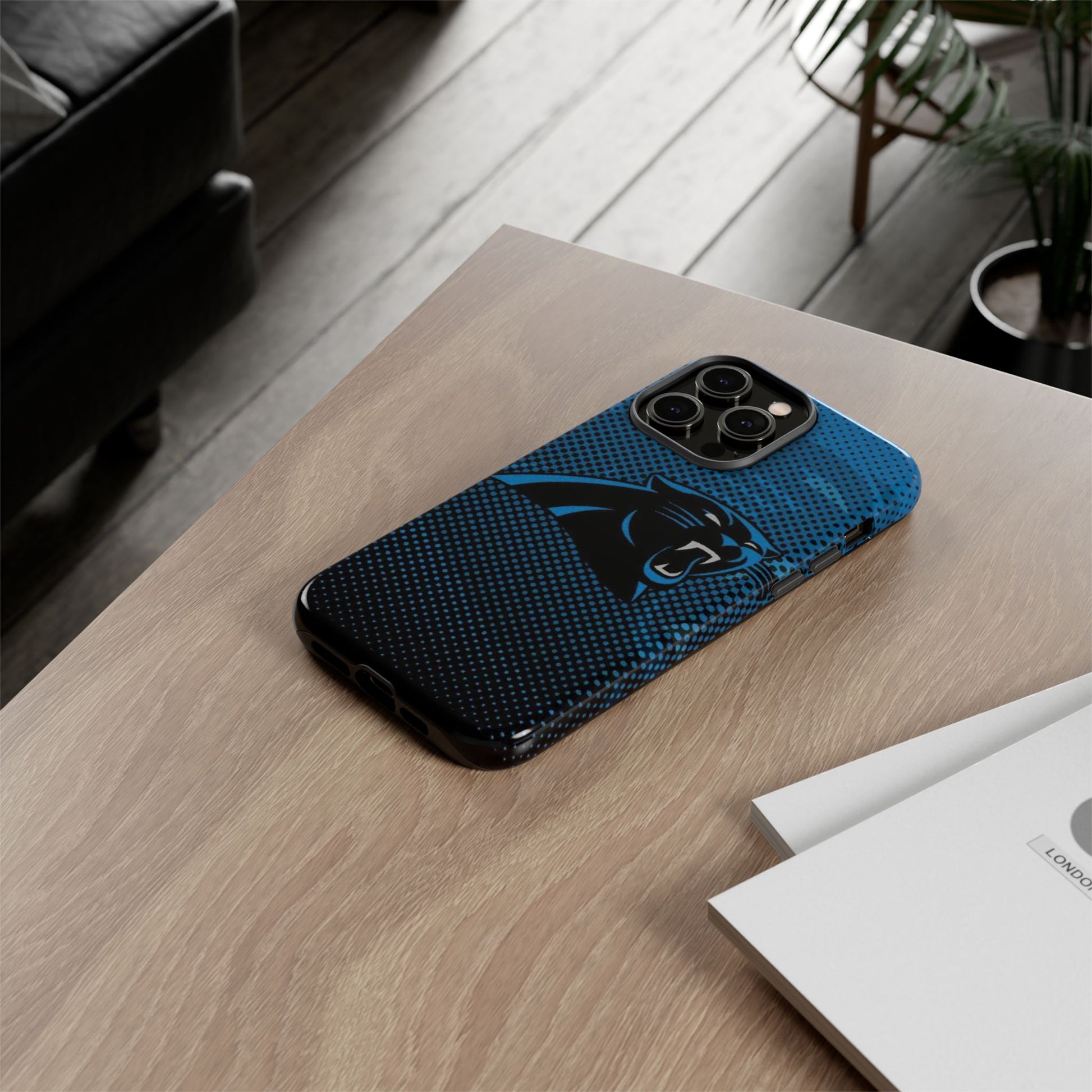 Carolina Panthers Football Logo Tough Cases for iPhones, Samsung, and Pixel