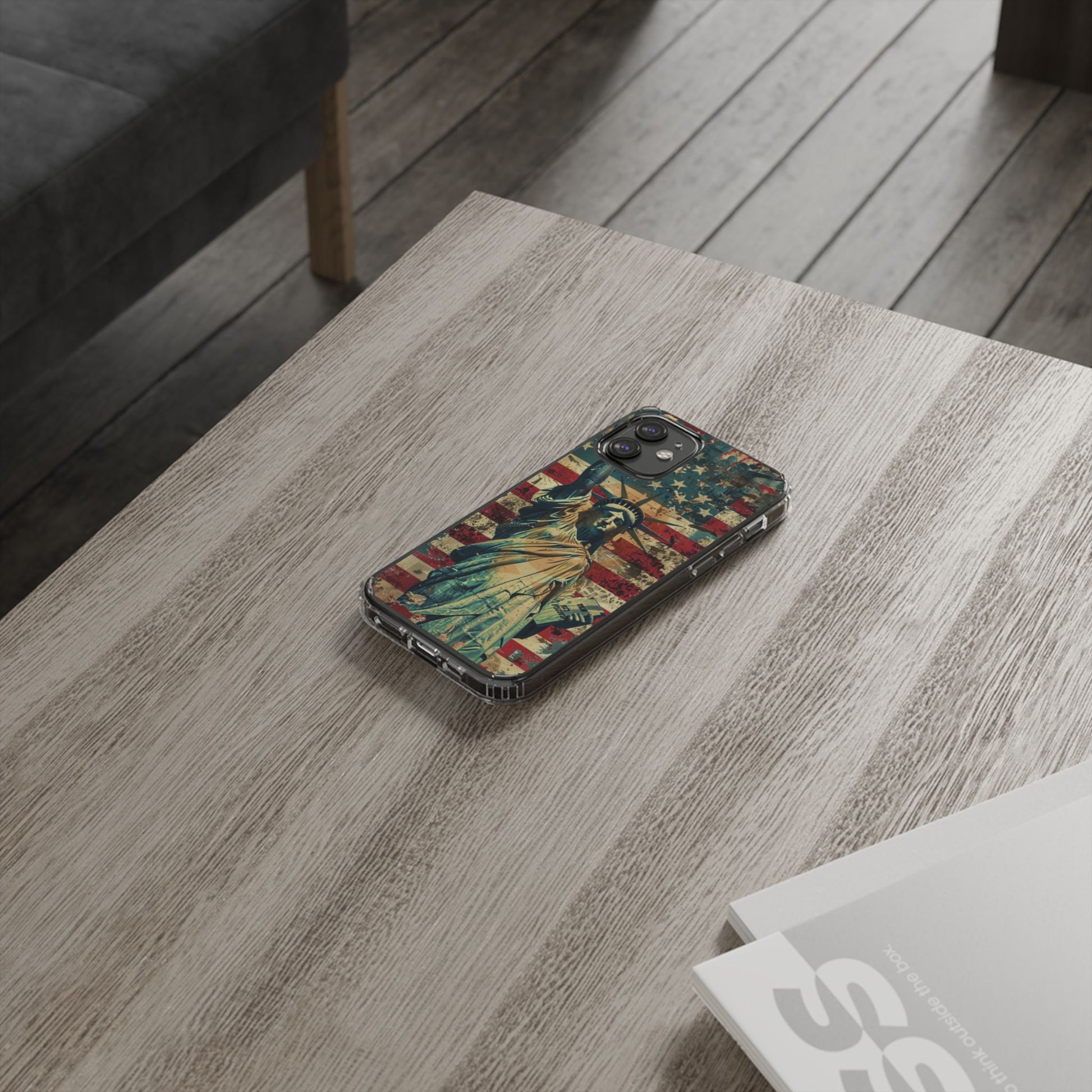 American Iconic Lady Liberty Themed Iphone, Samsung case