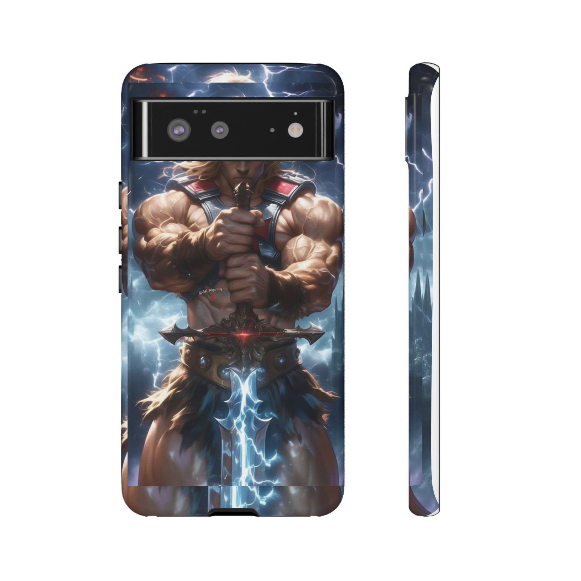 He-Man Masters of the Universe Tough Cases for iPhones, Samsung, and Pixel