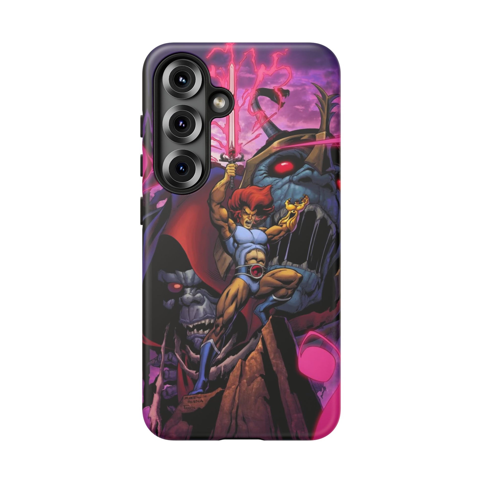 Thundercats Lion O x Mumra Tough Cases for iPhones, Samsung, and Pixel