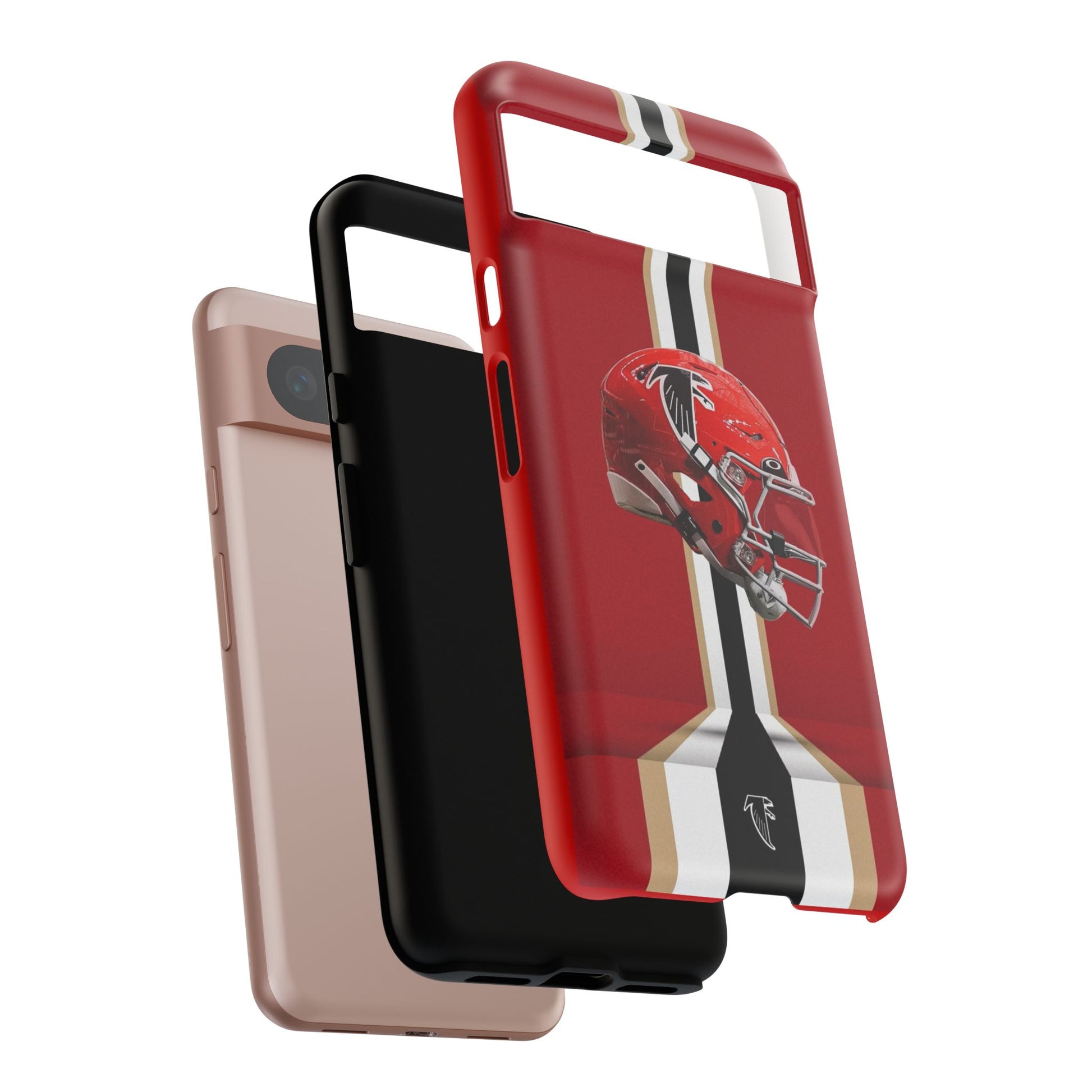 Atlanta Falcons Football Helmet Logo Tough Cases for iPhones, Samsung, and Pixel