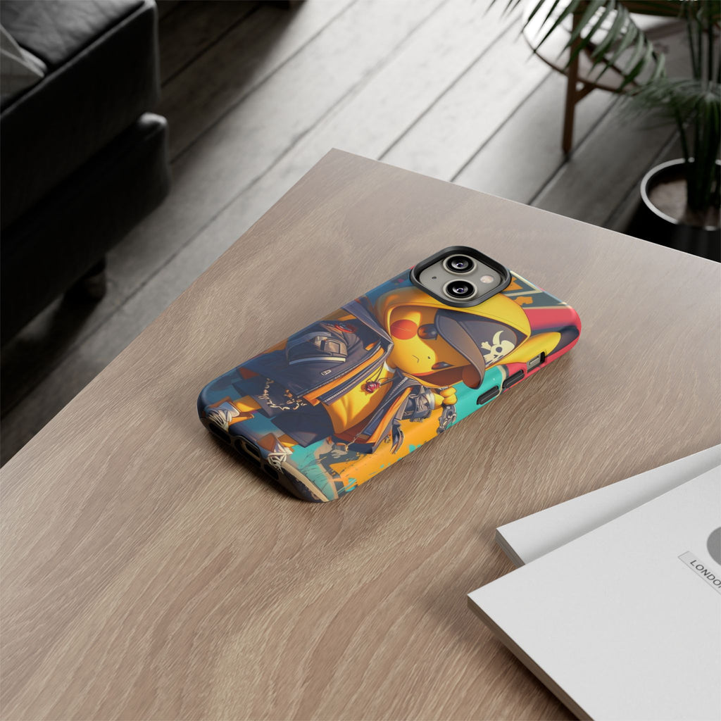 Cute Poke Bear Phone Case, Tough Cases for iPhones, Samsung, and Pixel