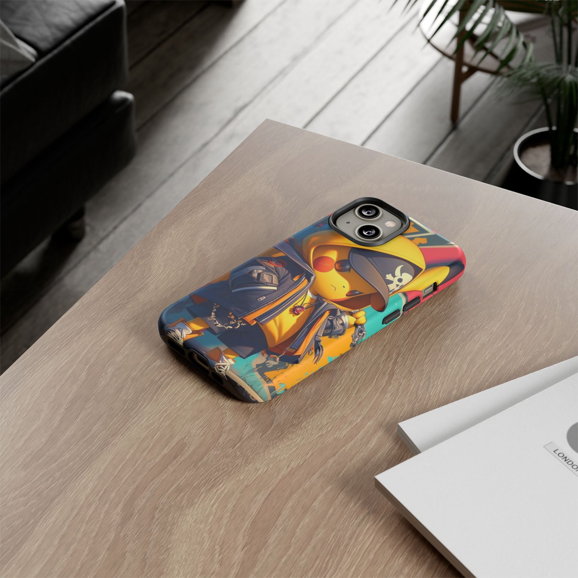 Cute Poke Bear Phone Case, Tough Cases for iPhones, Samsung, and Pixel