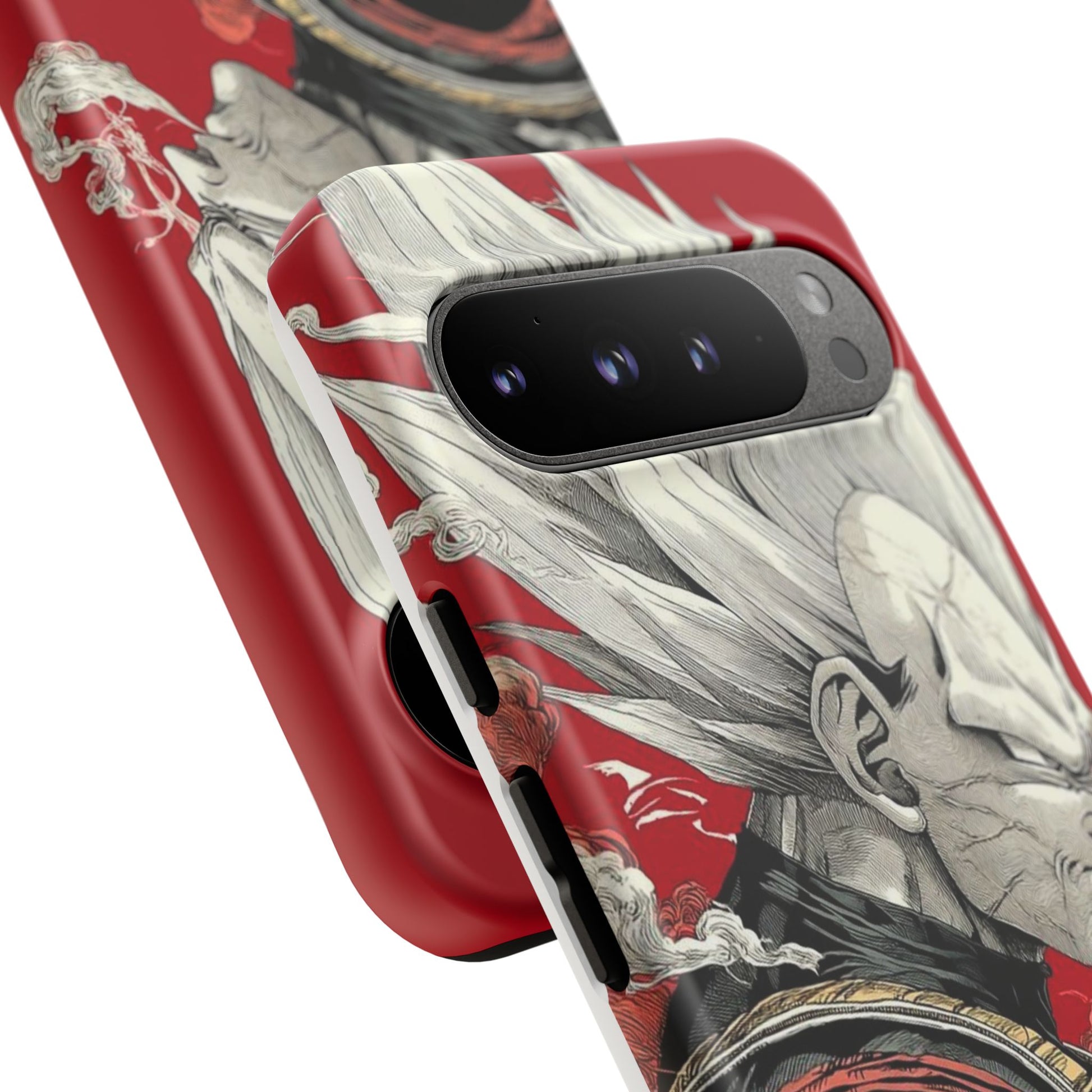 Dragon Ball Z Vegeta Anime Tough Cases for iPhones, Samsung, and Pixel