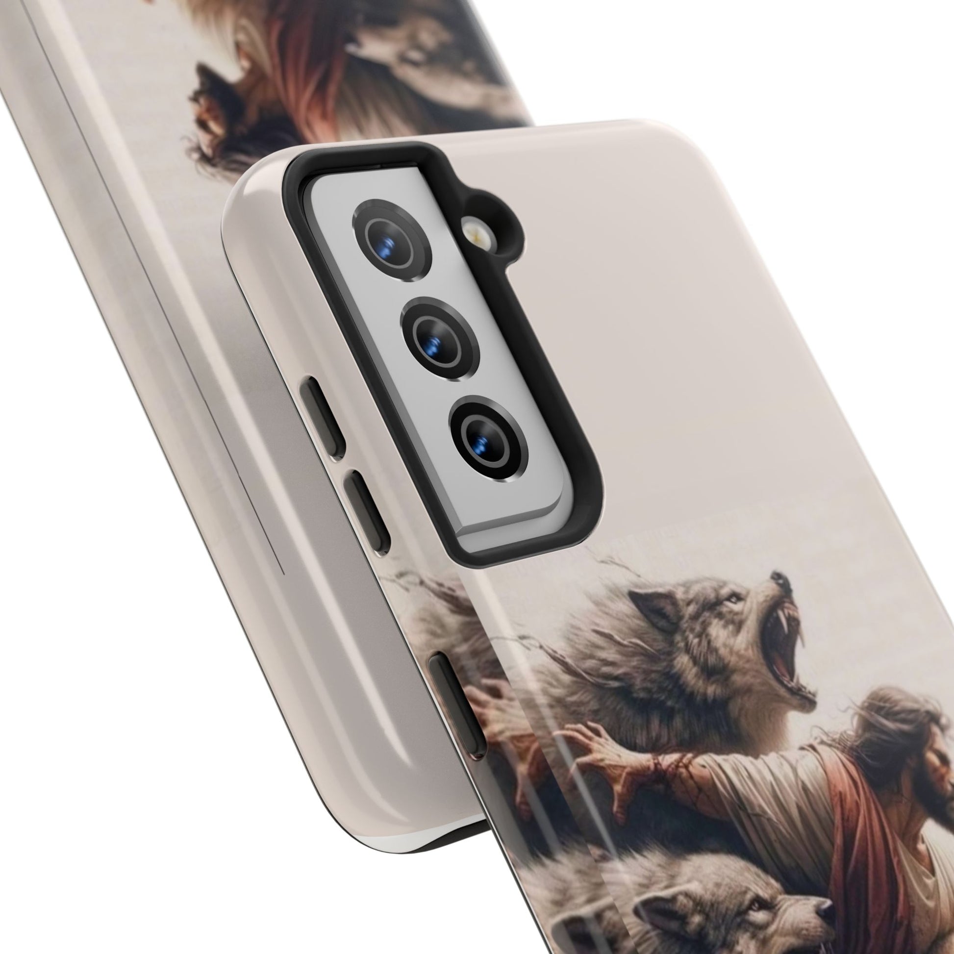 Jesus x Wolves Christian Themed Tough Phone Cases for Iphones & Samsung Phones