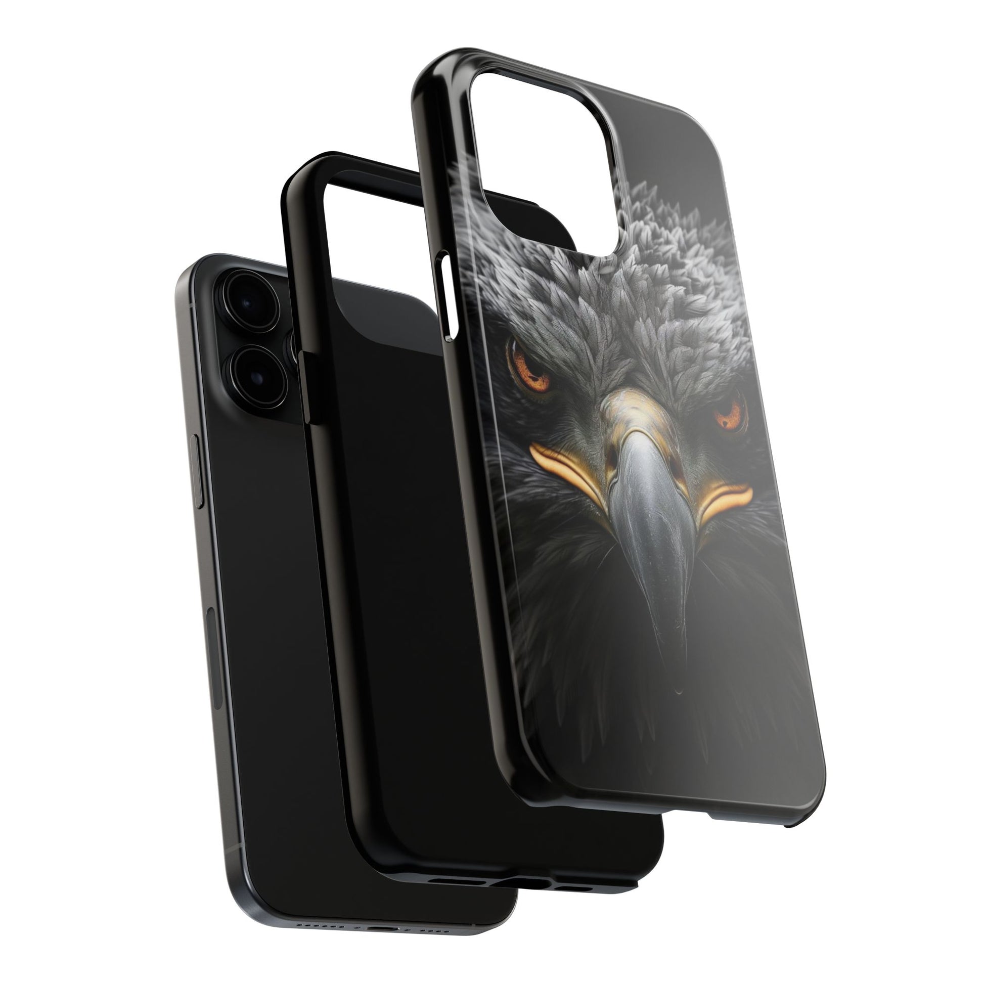 Mean Eagle Stare Theme Phone Cases for iPhones & Samsung Phones