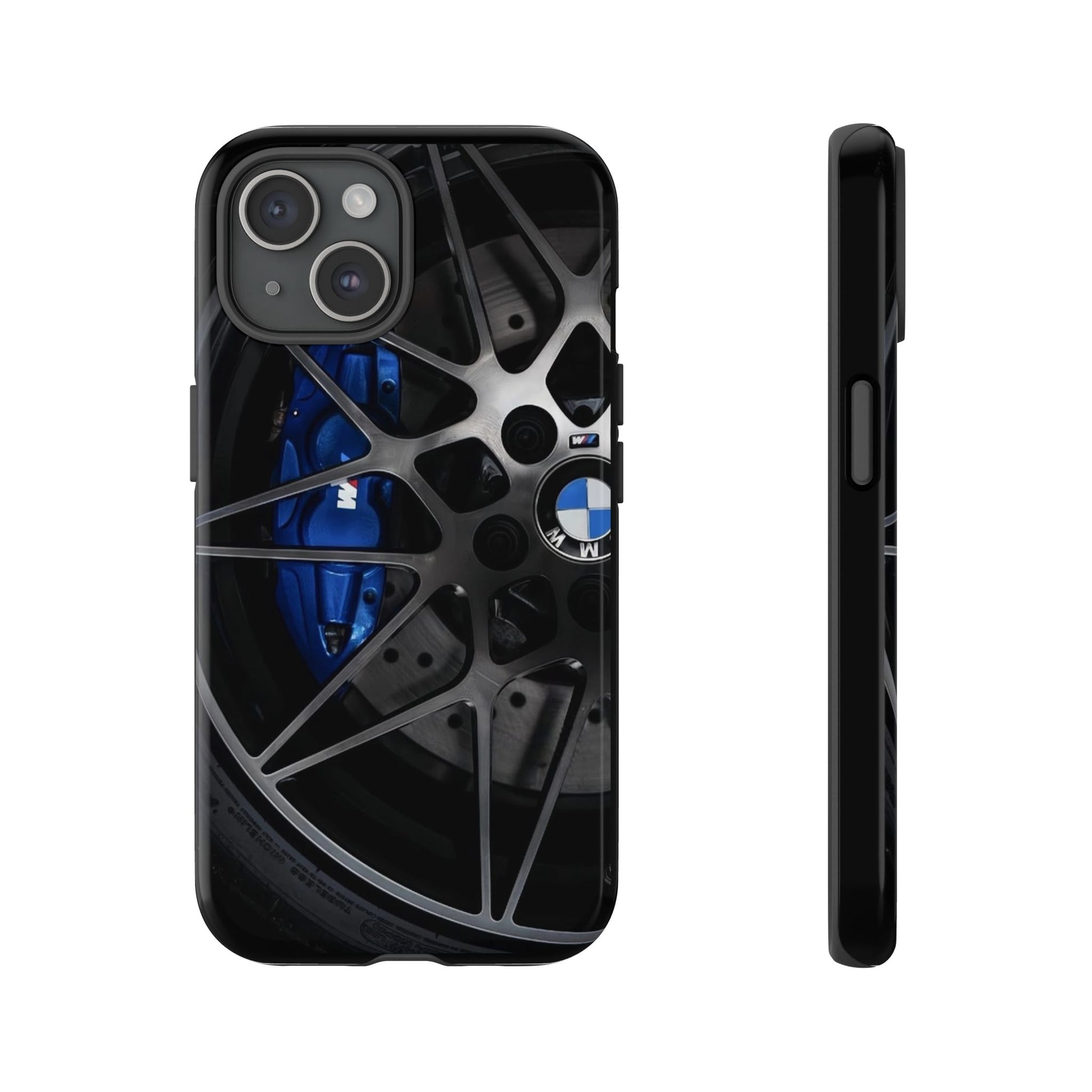 BMW M3 Racing Wheels Tough Cases for iPhones, Samsung, and Pixel