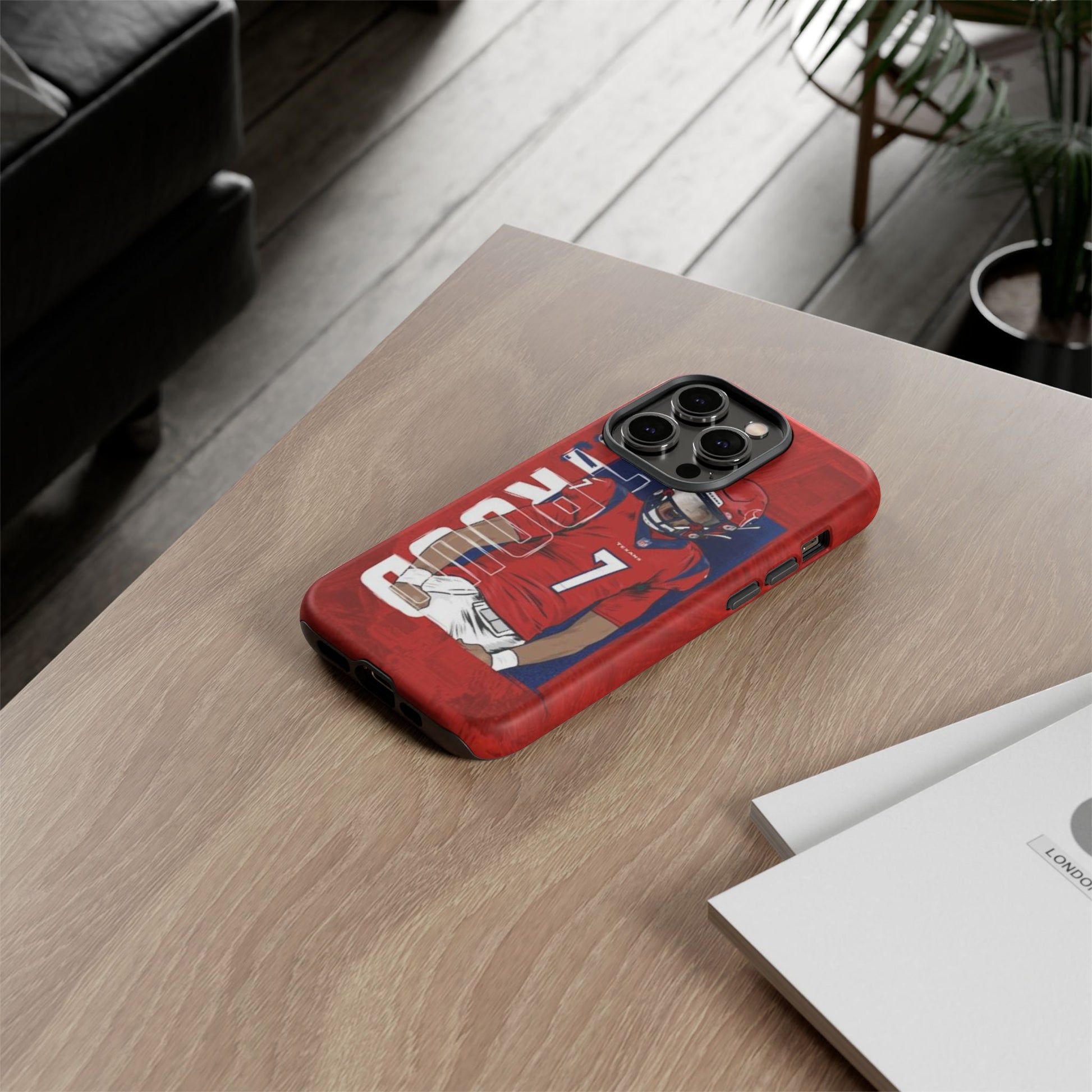 Houston Texans Football CJ Stroud Tough Cases for iPhones, Samsung, and Pixel