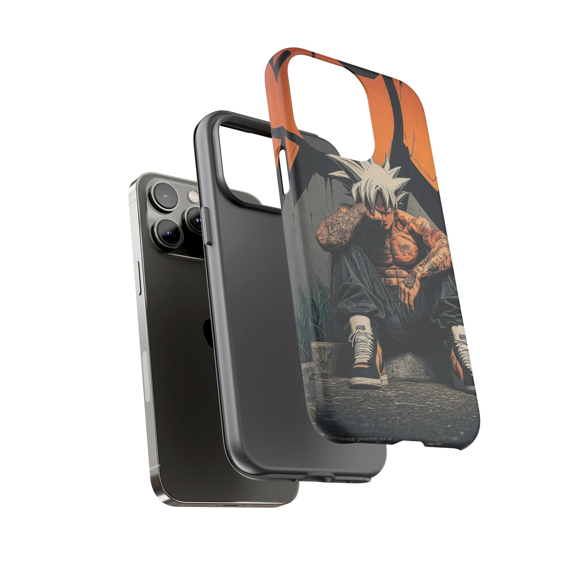 Anime DBZ Thug Tough Cases for iPhones, Samsung, and Pixel