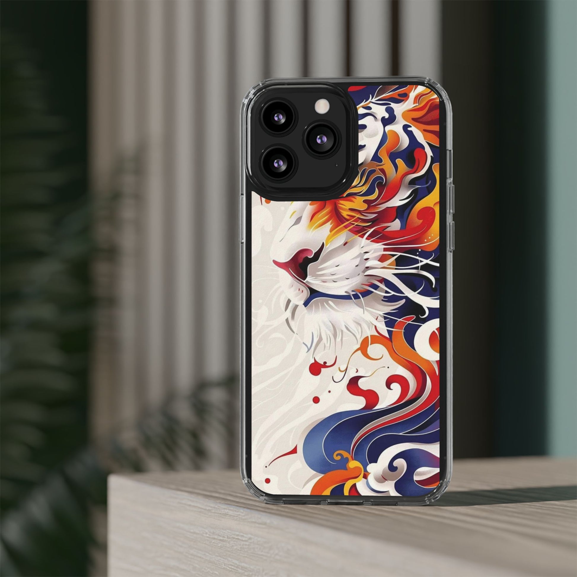 Awesome Abstract Tiger Art Iphone, Samsung case