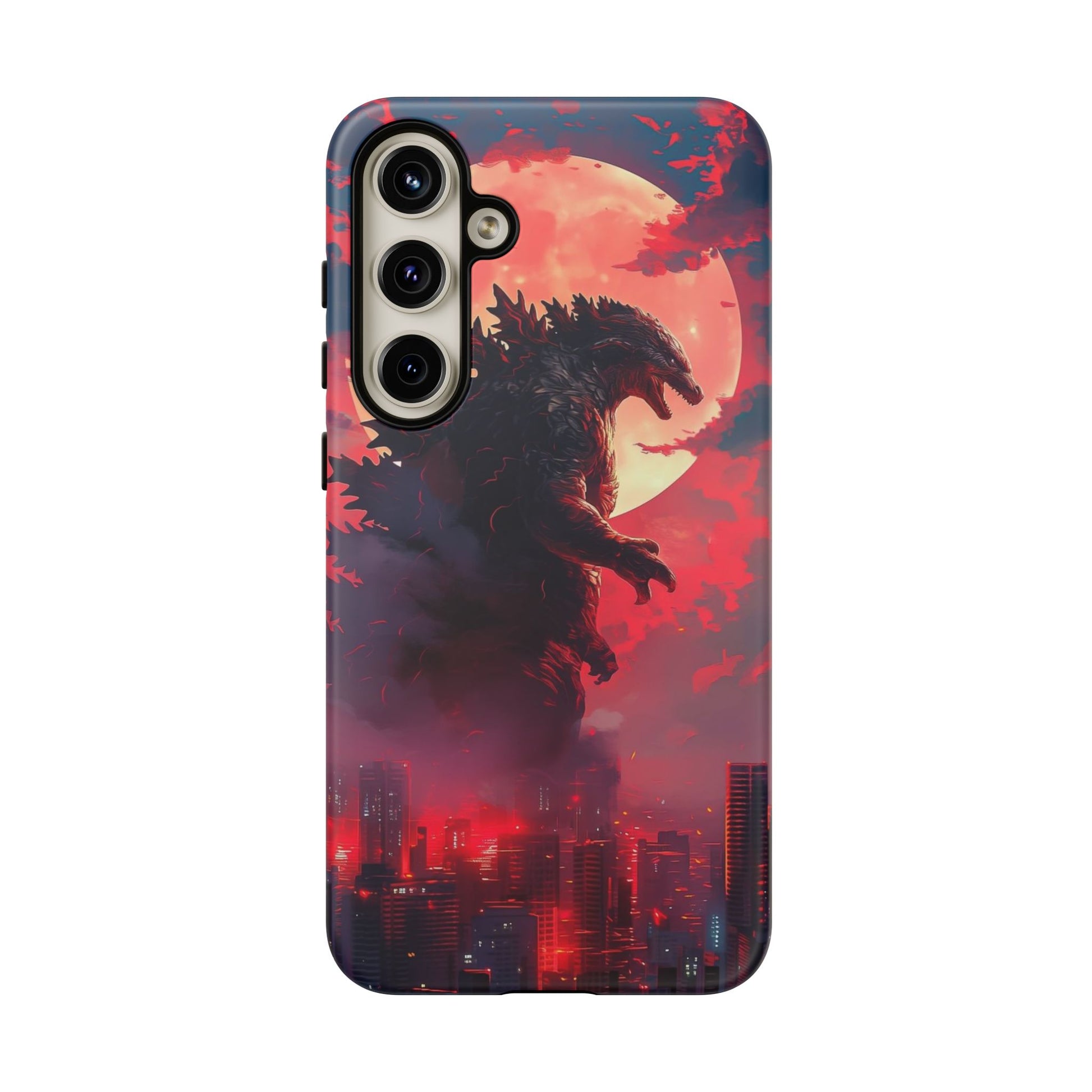 King of Monsters Godzilla Tough Phone Cases for iPhones, Samsung, and Pixel