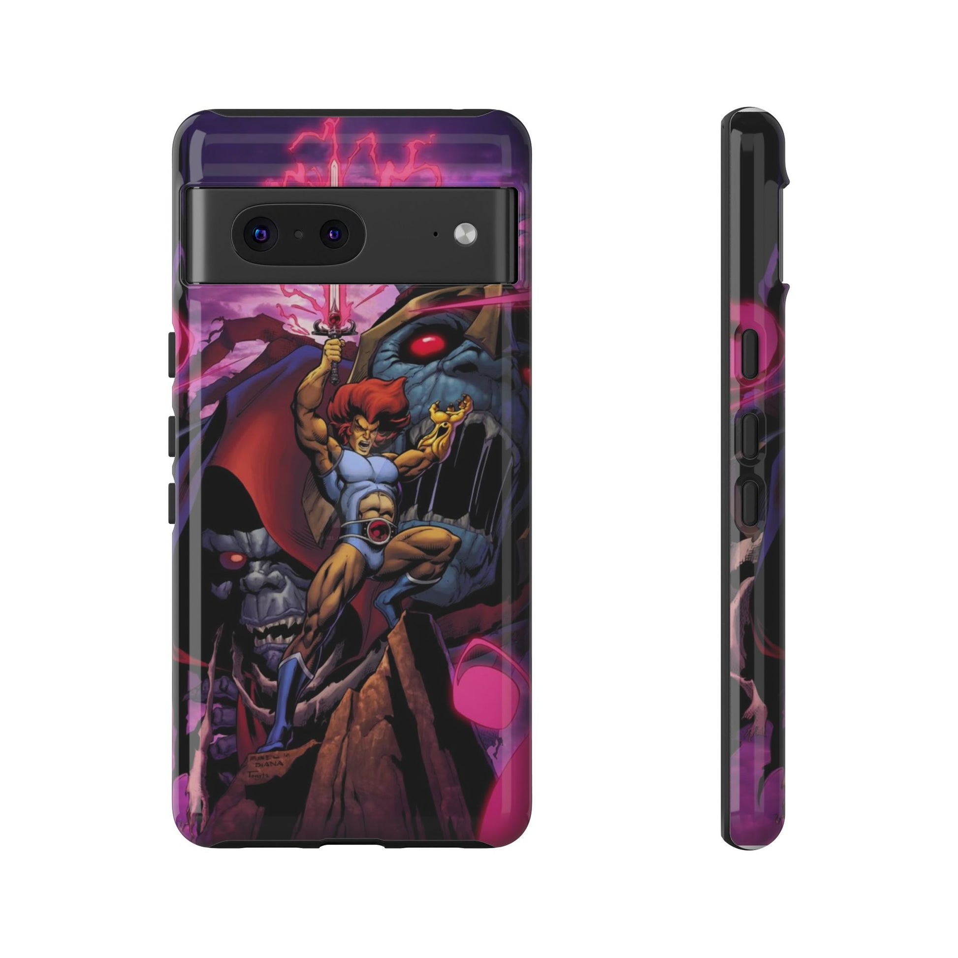 Thundercats Lion O x Mumra Tough Cases for iPhones, Samsung, and Pixel
