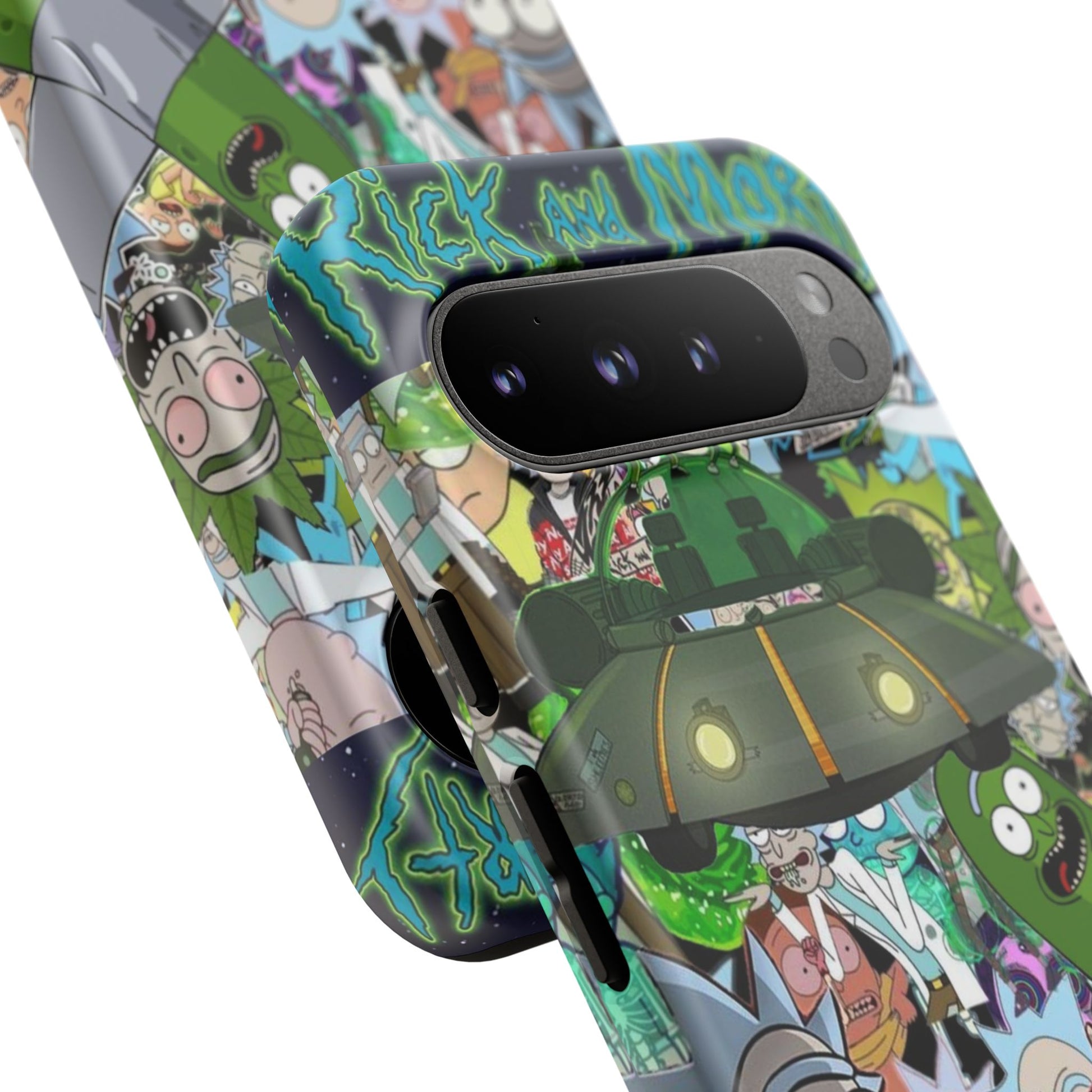 Rick and Morty Phone Case, Tough Cases for iPhones, Samsung, and Pixel
