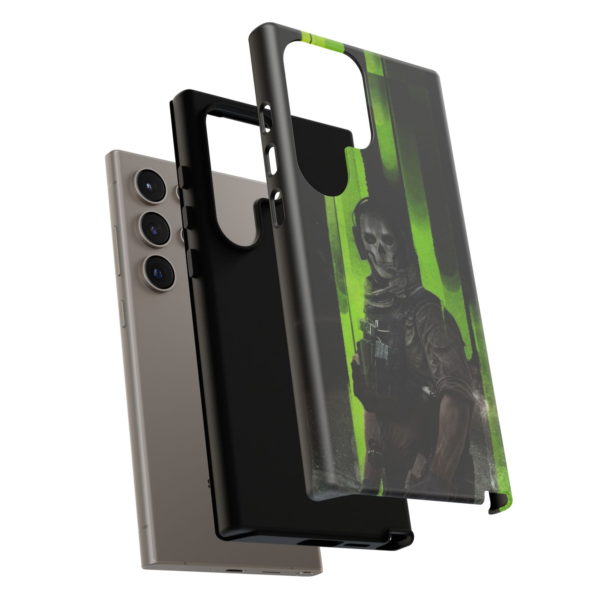 Call of Duty Ghost Tough Cases for iPhones, Samsung, and Pixel