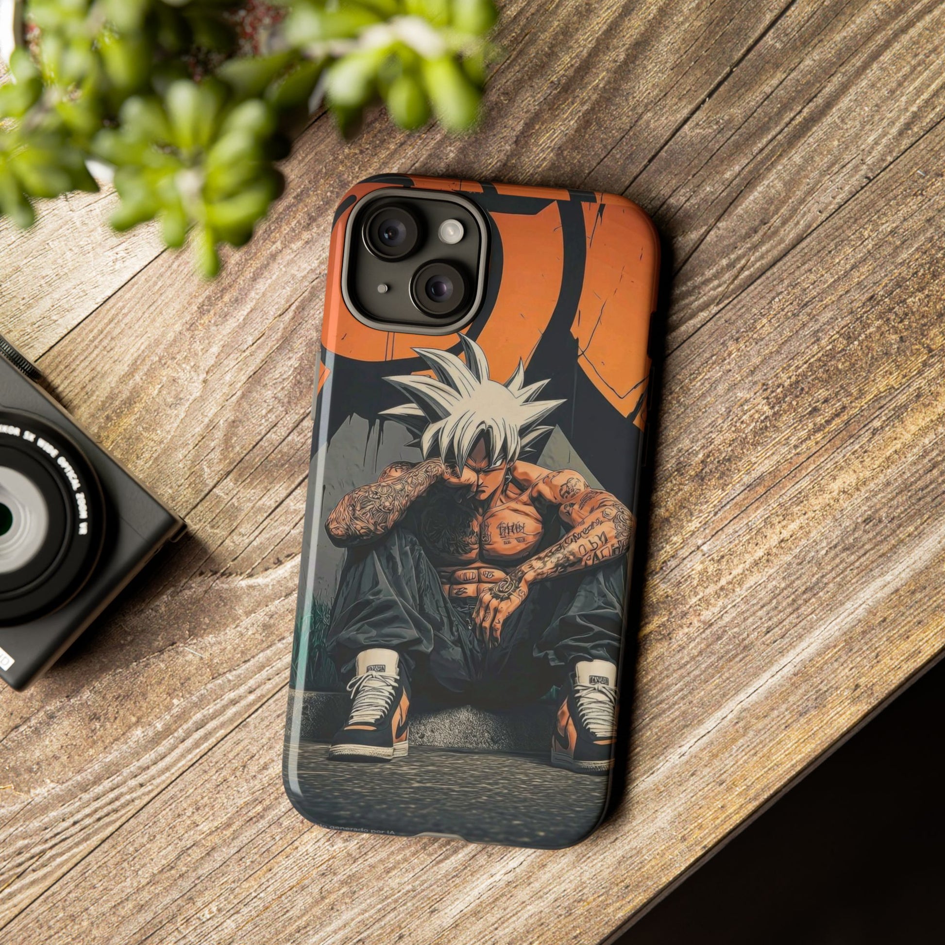 Anime DBZ Thug Tough Cases for iPhones, Samsung, and Pixel