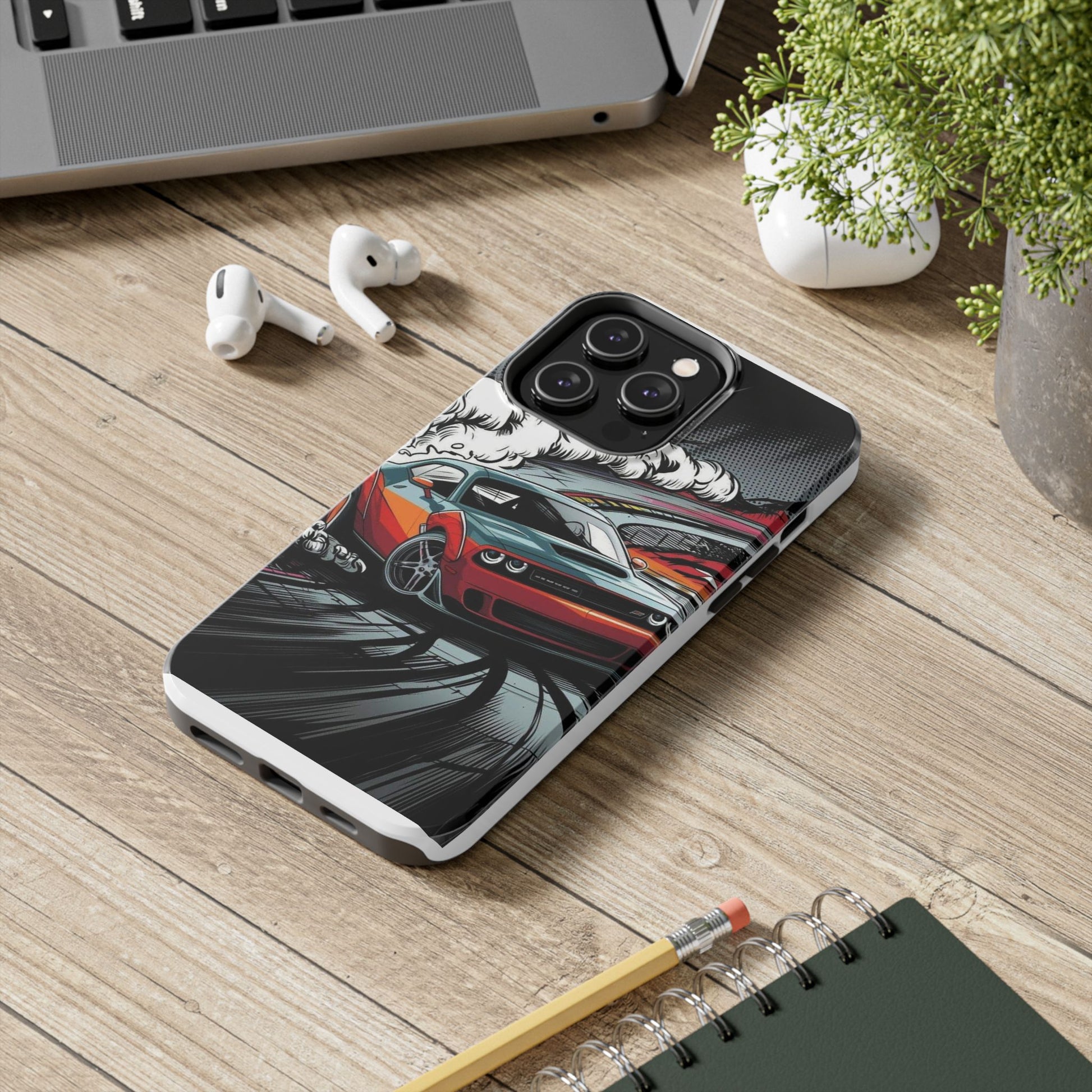 Hot Rod Challenger Theme Phone Case for iPhone & Samsung Galaxy Phones