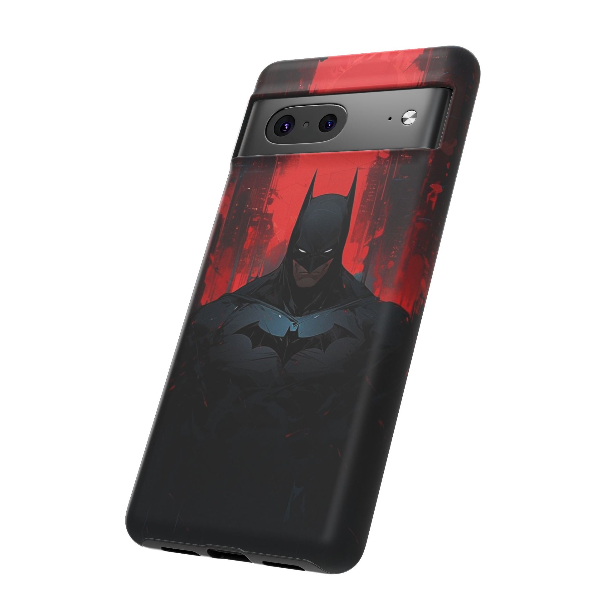 The Dark Knight Batman Tough Cases for iPhones, Samsung, and Pixel