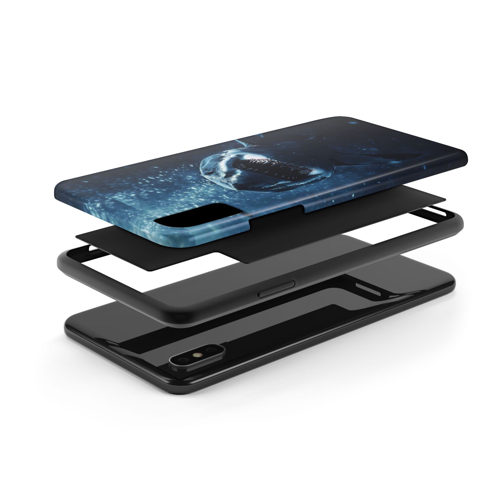 Great White Shark Theme Phone Cases for iPhones & Samsung Phones