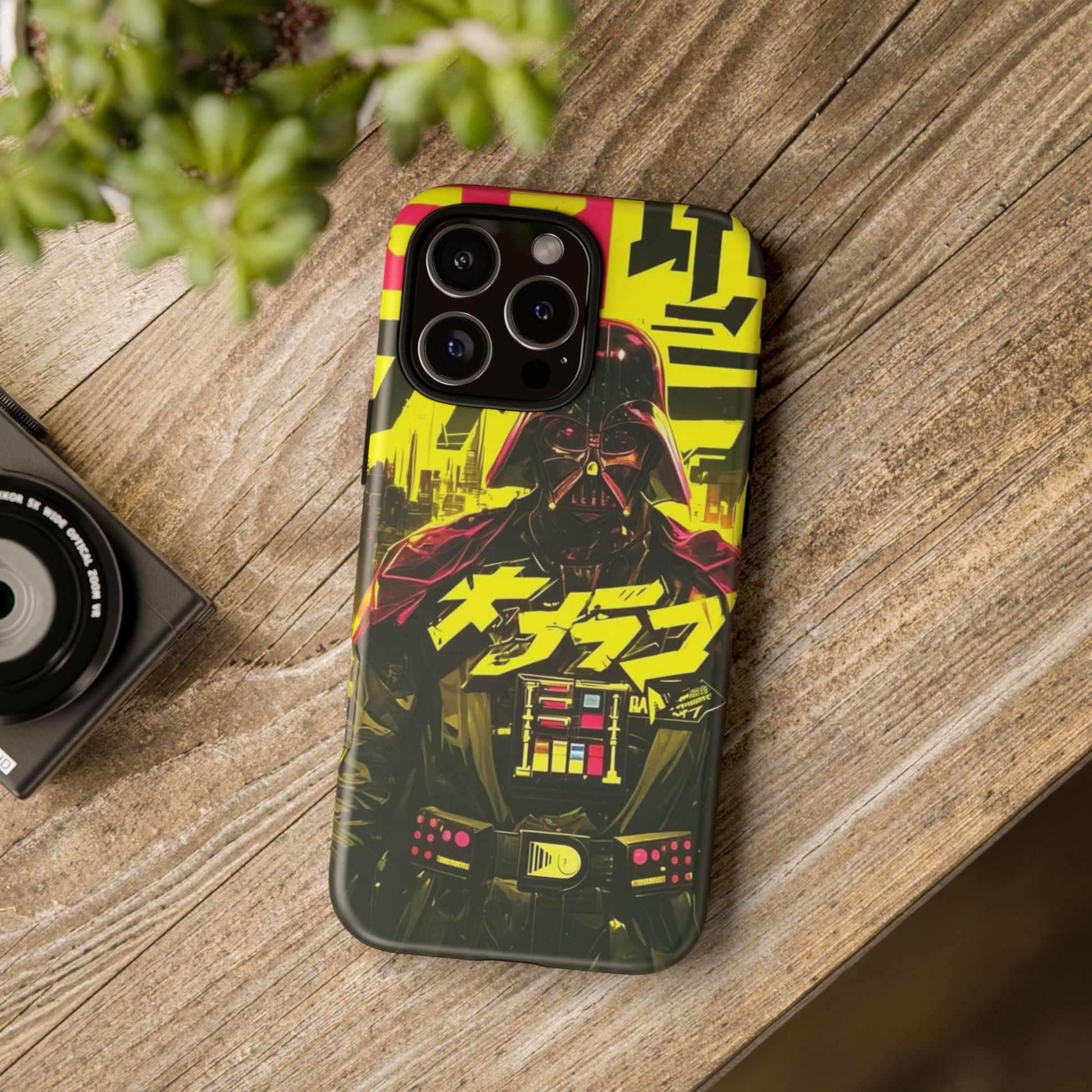 Cyberpunk X Vader Tough Cases for iPhones, Samsung, and Pixel
