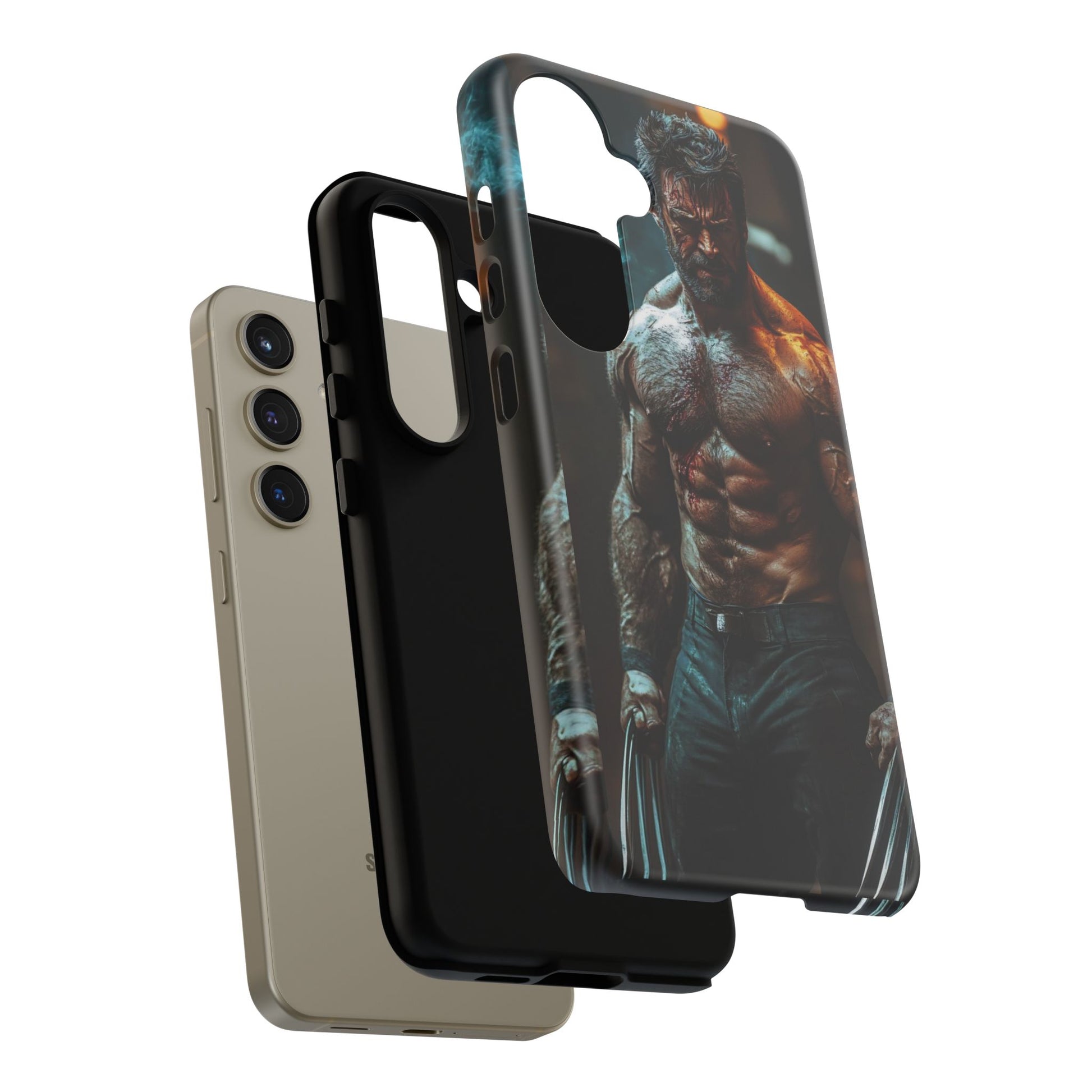 Marvel's Logan Wolverine Tough Cases for iPhones, Samsung, and Pixel