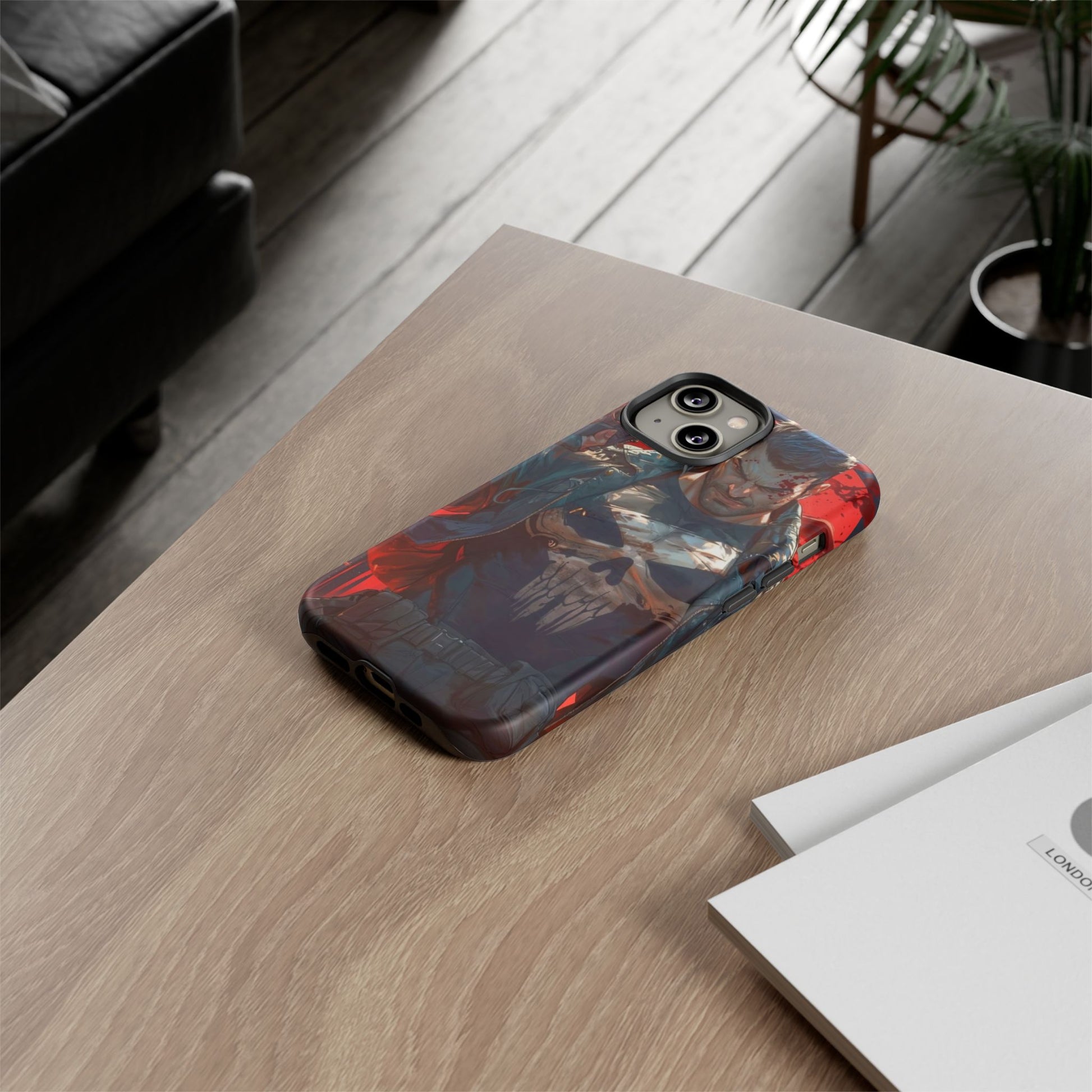 Punisher Tough Cases for iPhones, Samsung, and Pixel