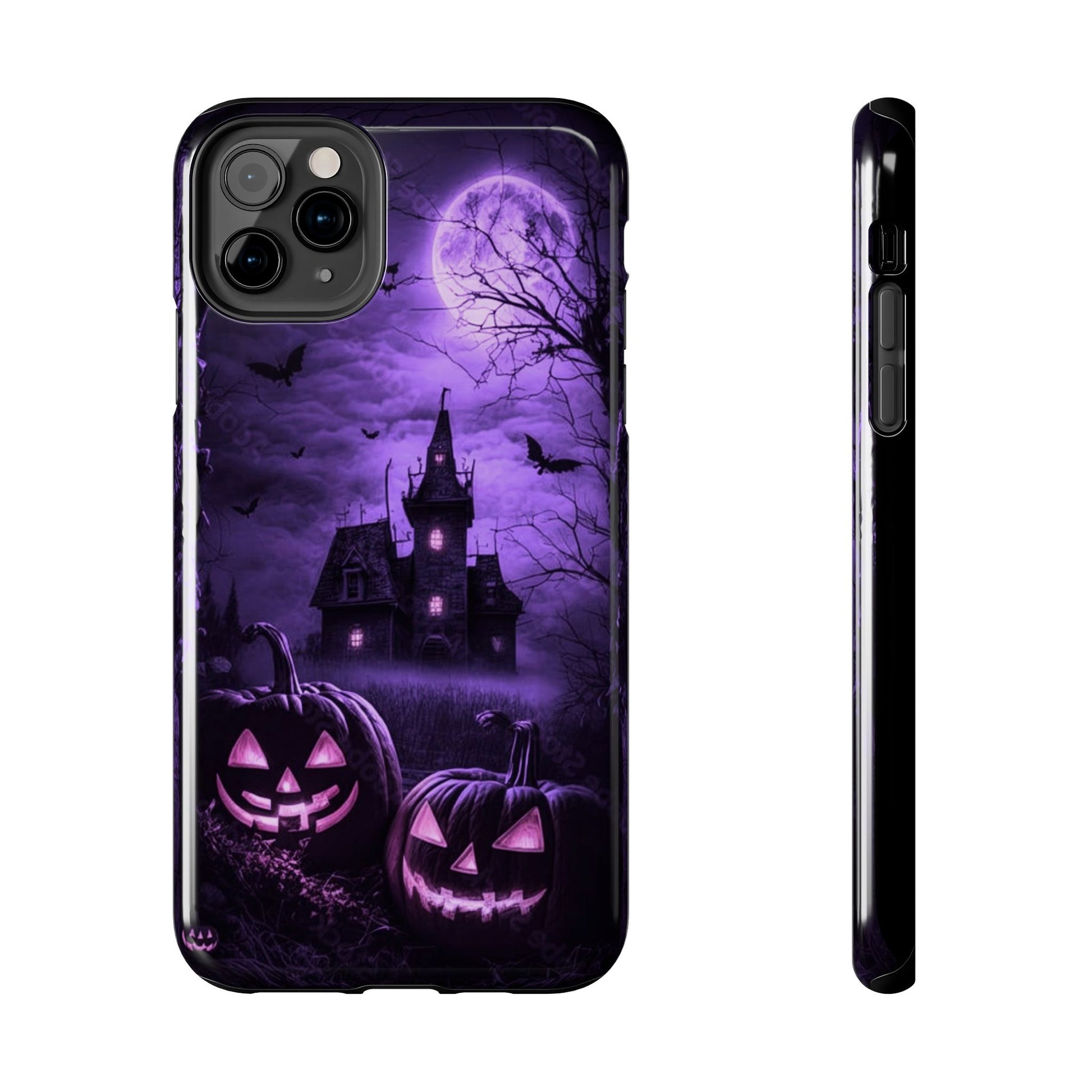 Haunted House Halloween Theme Phone Cases for iPhones & Samsung Phones