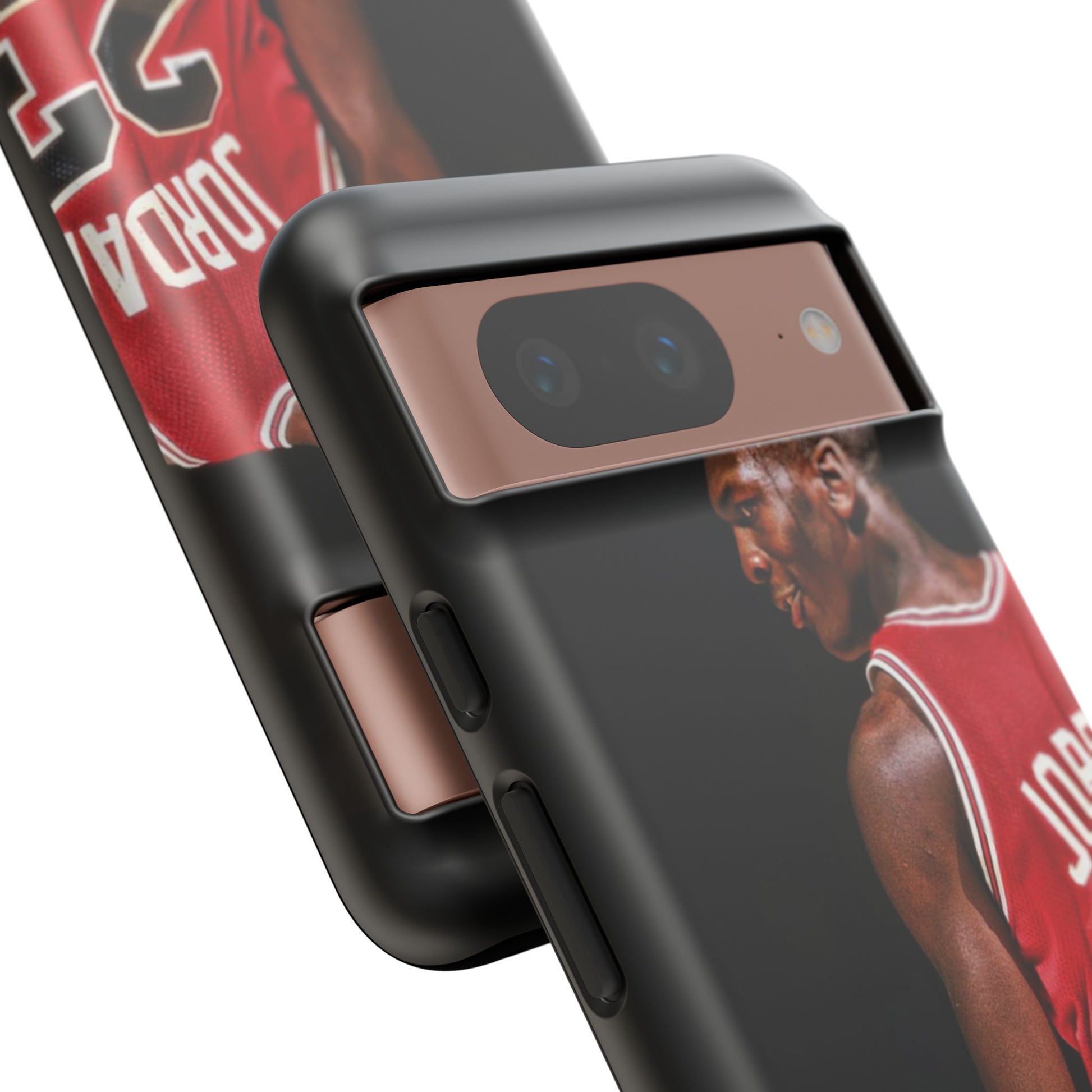 Basketball Legend Michael Jordan Tough Cases for iPhones, Samsung, and Pixel