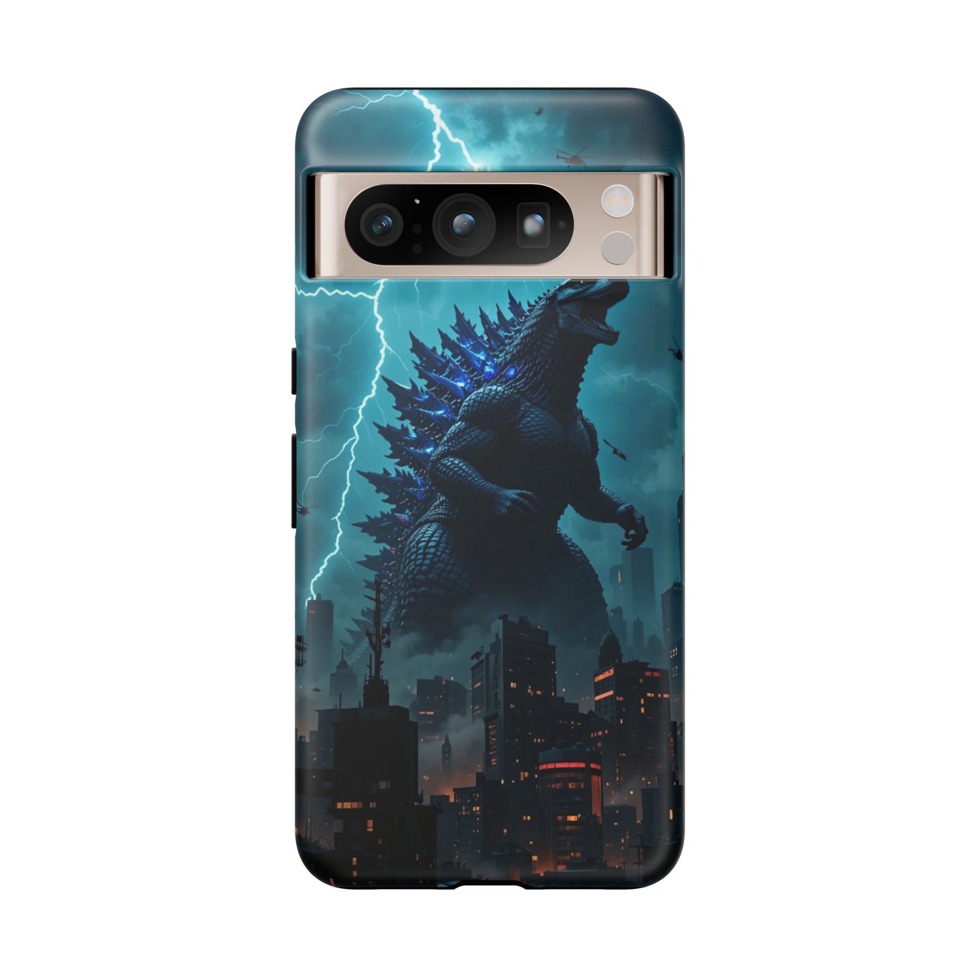 Godzilla Phone Case, Tough Cases for iPhones, Samsung, and Pixel