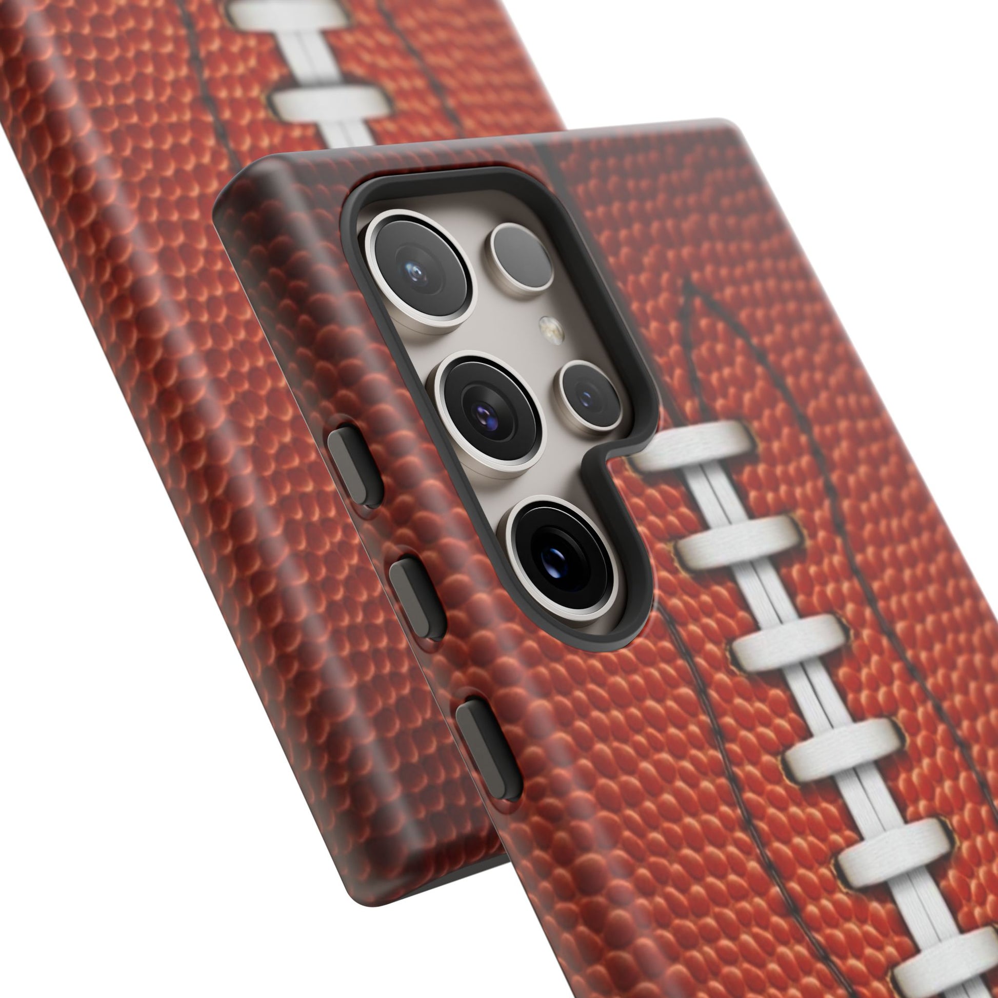Football Pigskin Print Tough Cases for iPhones, Samsung, and Pixel