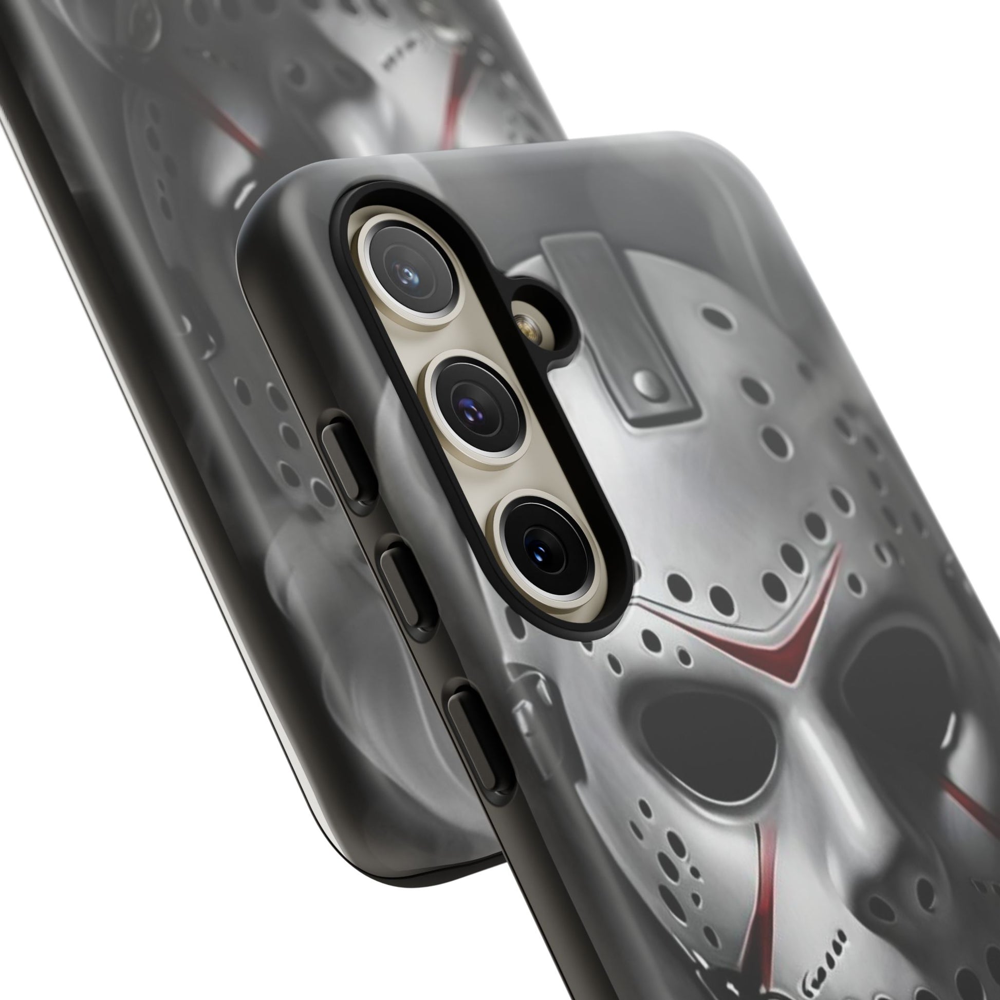 Friday the 13th Jason's Mask Tough Cases for iPhones, Samsung, and Pixel
