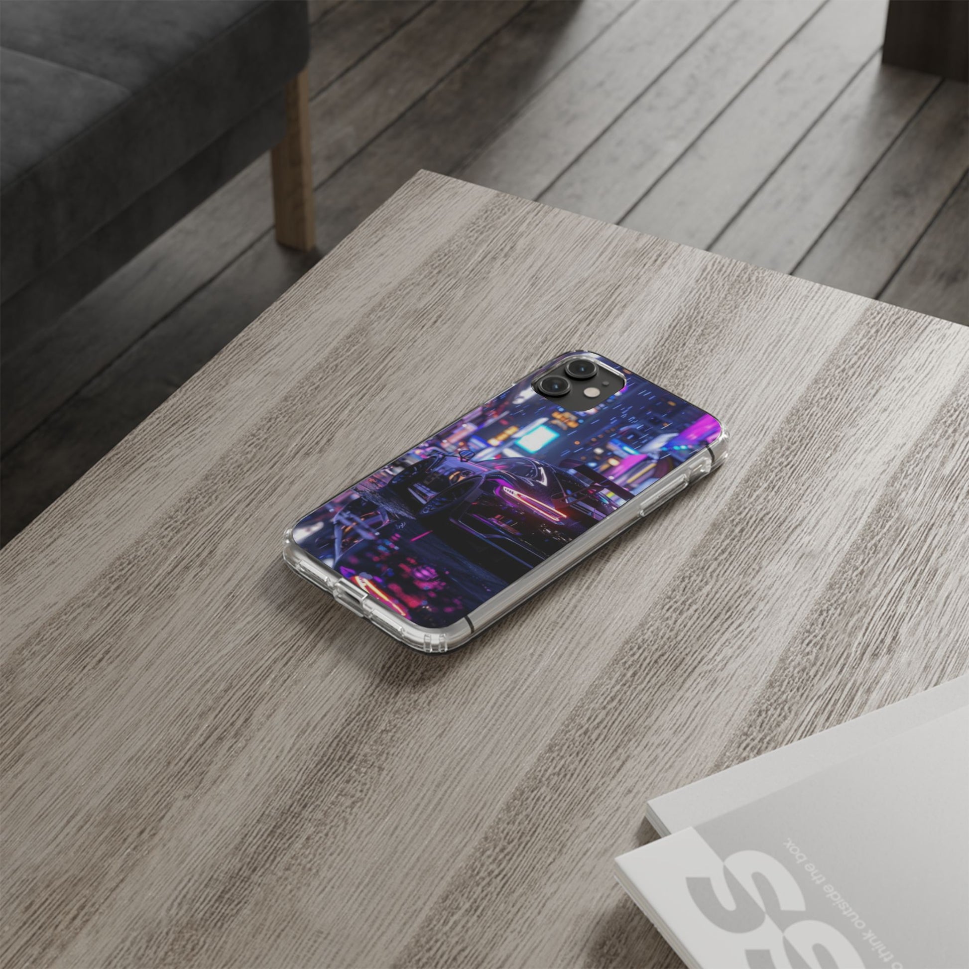 Beautiful Porsche in City Art Iphone, Samsung case
