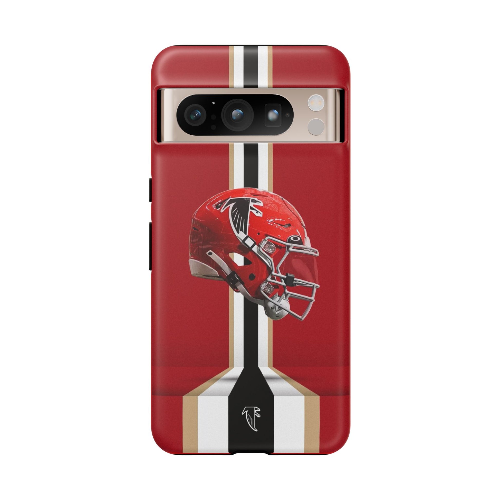 Atlanta Falcons Football Helmet Logo Tough Cases for iPhones, Samsung, and Pixel