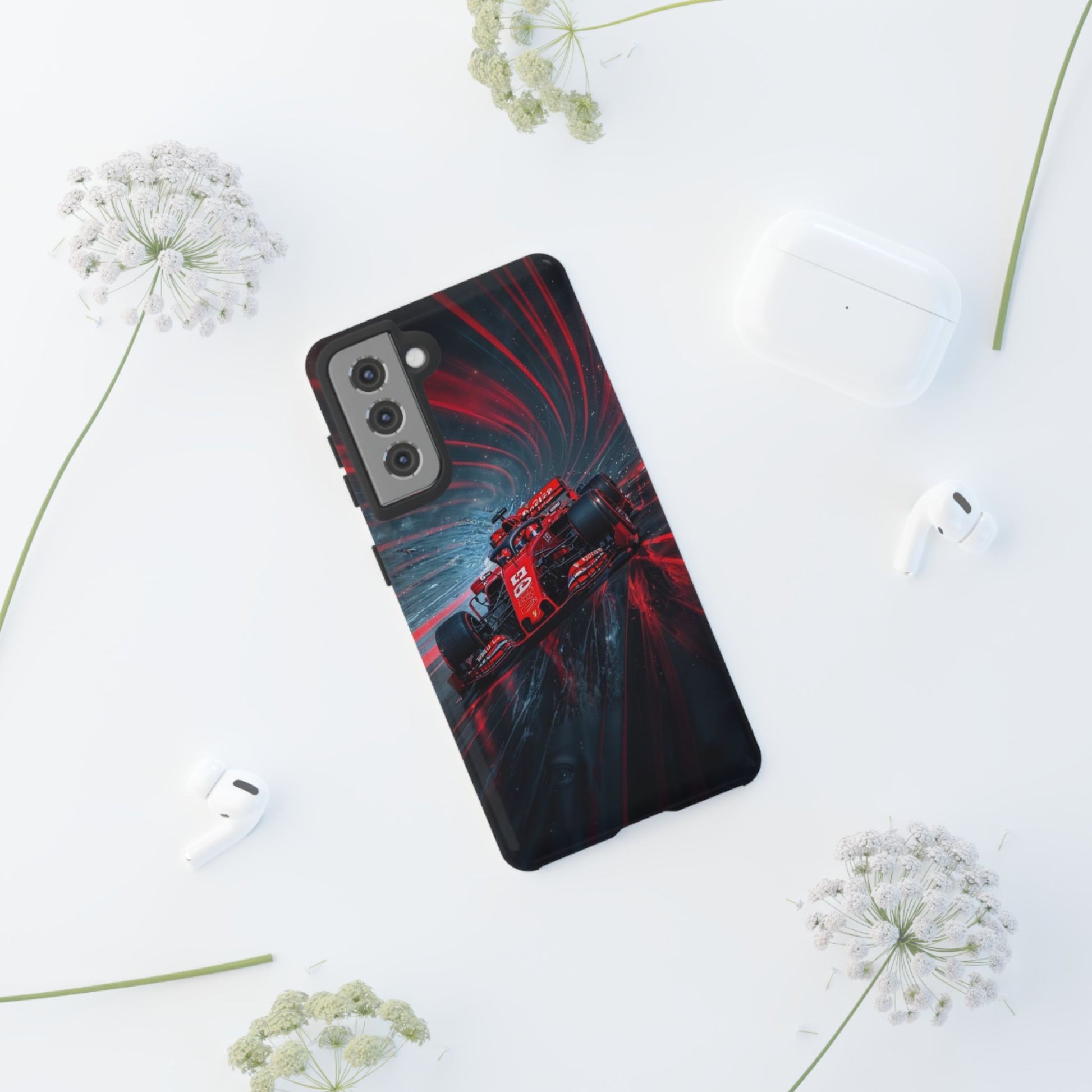 F1 Formula Race Car Phone Case, Tough Cases for iPhones, Samsung, and Pixel