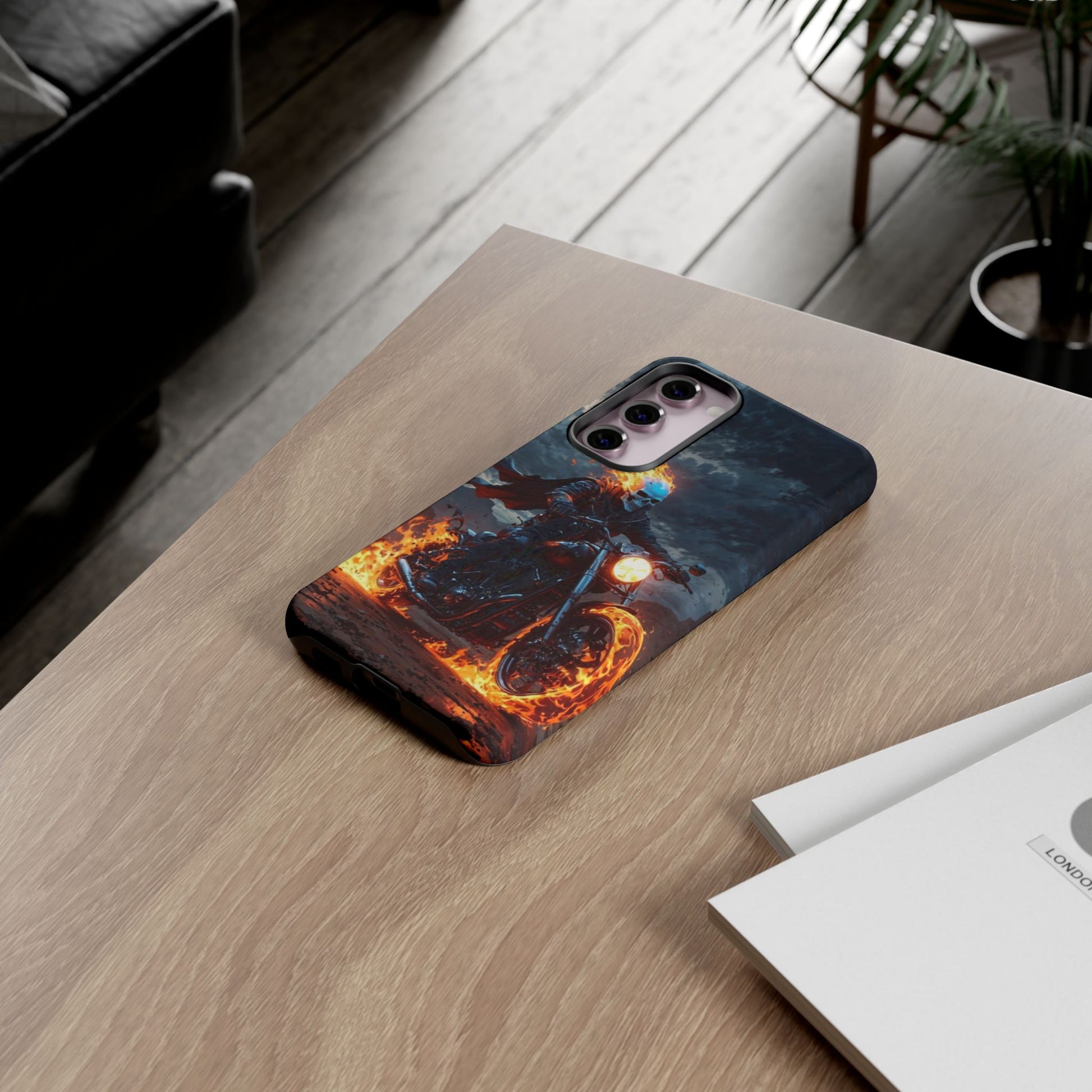 Marvel's Ghost Rider Tough Cases for iPhones, Samsung, and Pixel