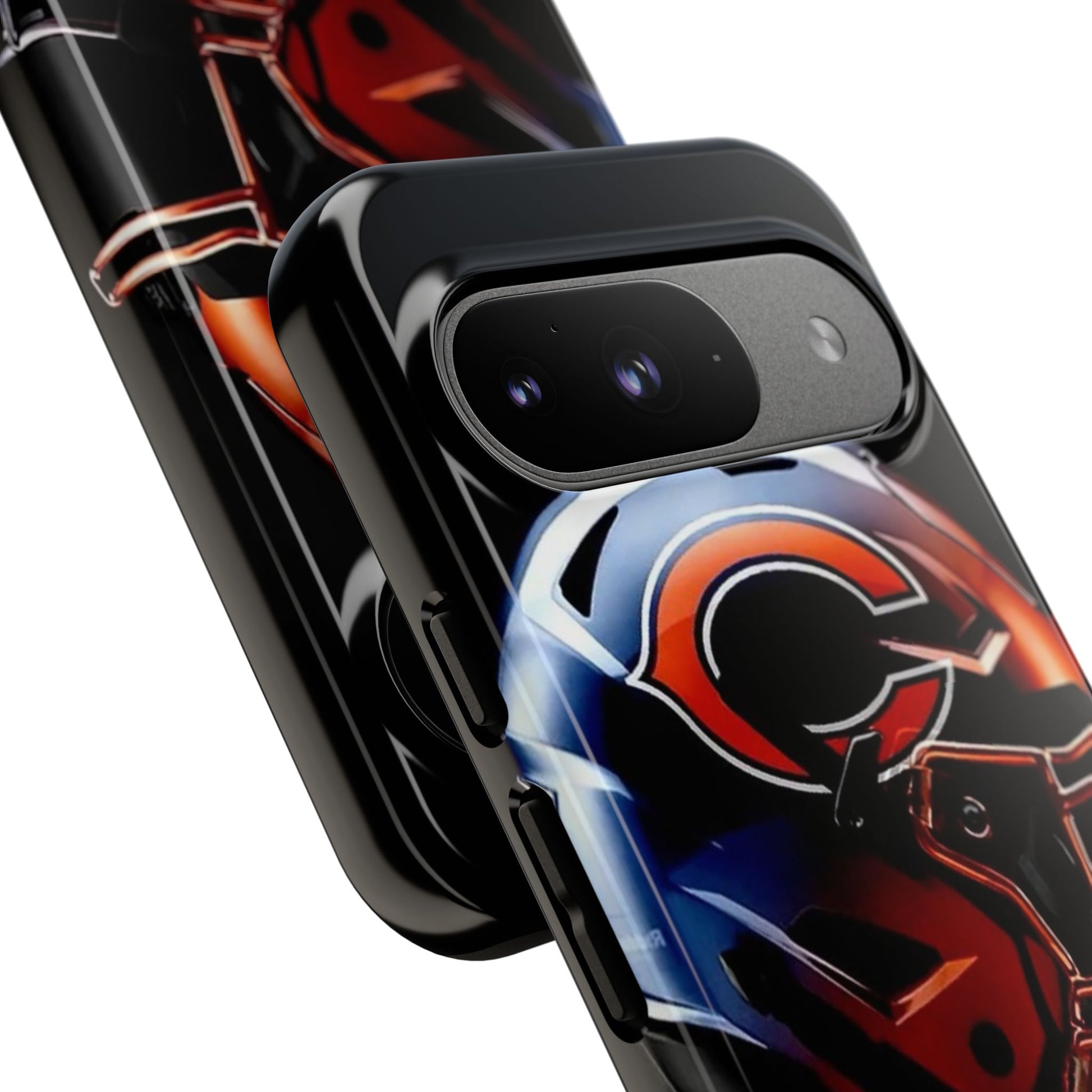 Football Helmet Chicago Bears Phone Case, Tough Cases for iPhones, Samsung, and Pixel