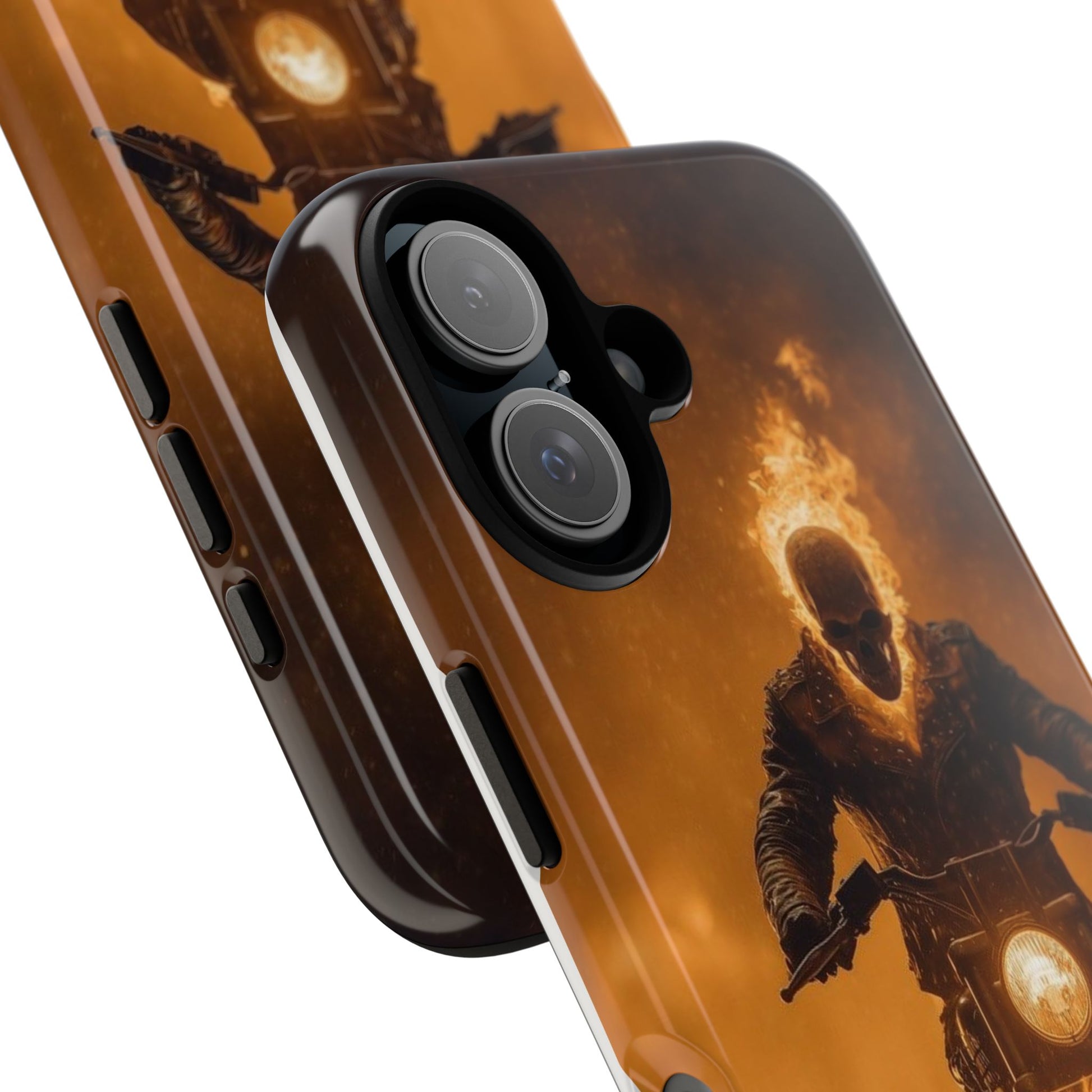 Marvel's Ghostrider Tough Cases for iPhones, Samsung, and Pixel